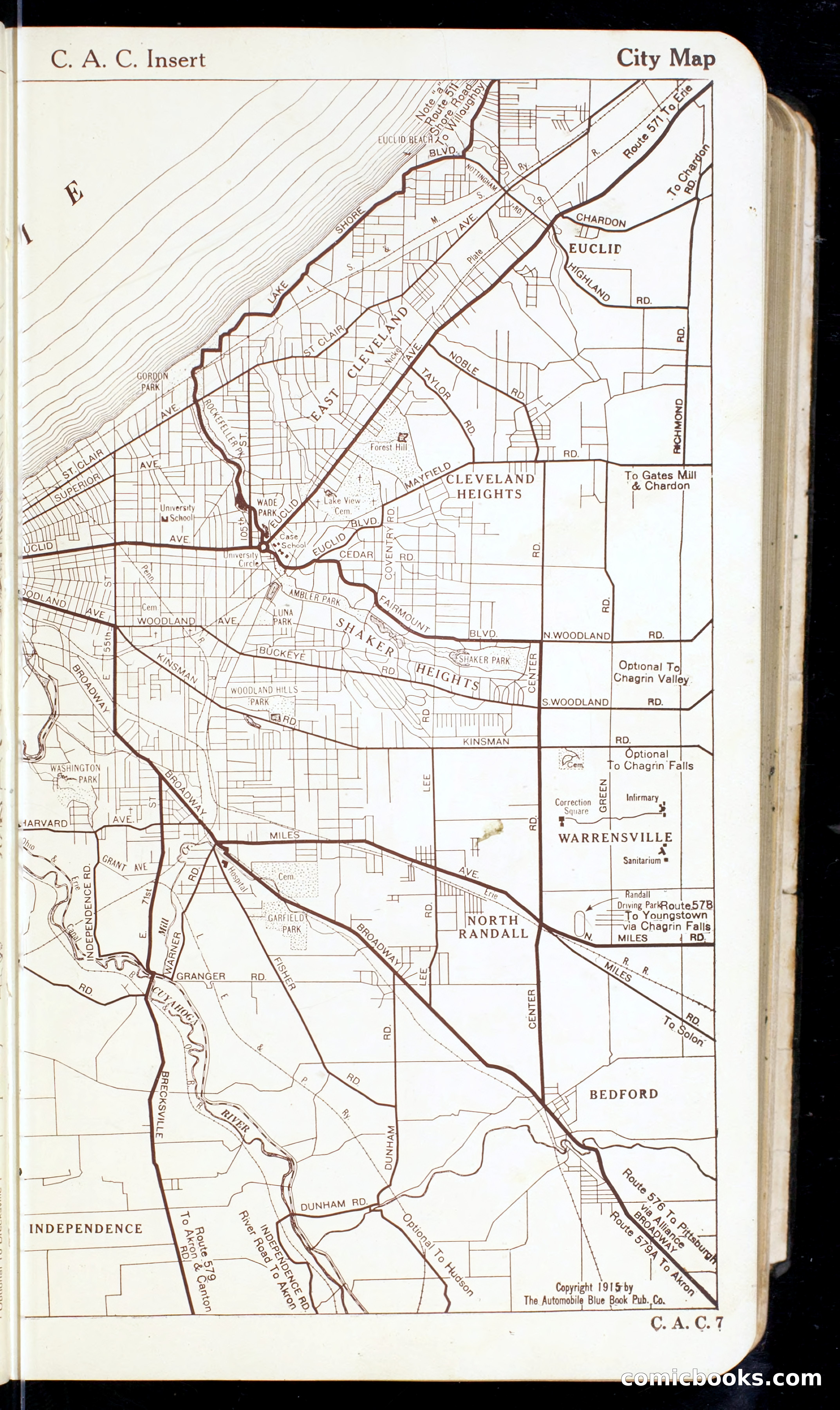 Cleveland Automobile Blue Book, Volume 4: The Middle West — page 17 of 400