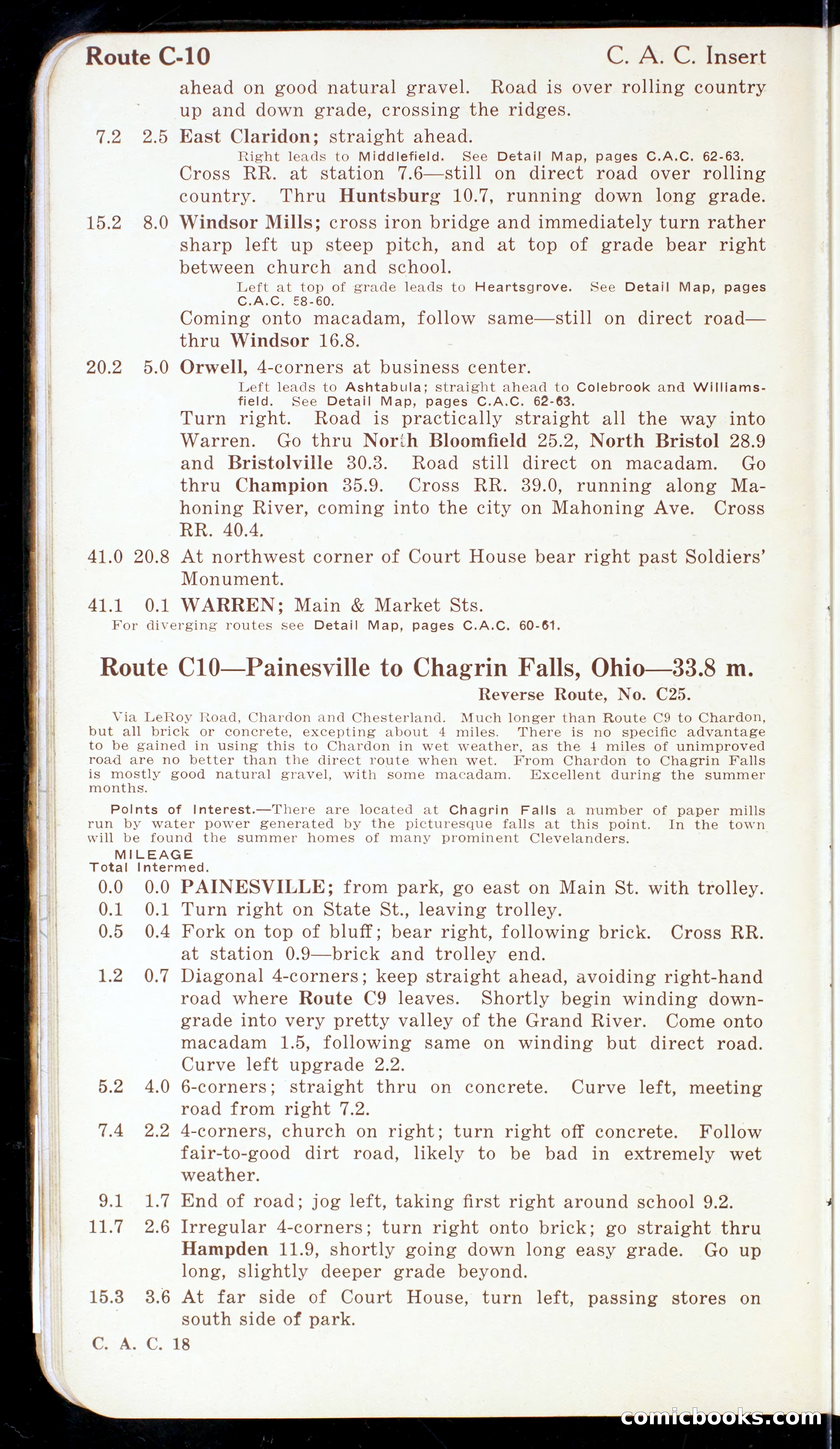 Cleveland Automobile Blue Book, Volume 4: The Middle West — page 28 of 400