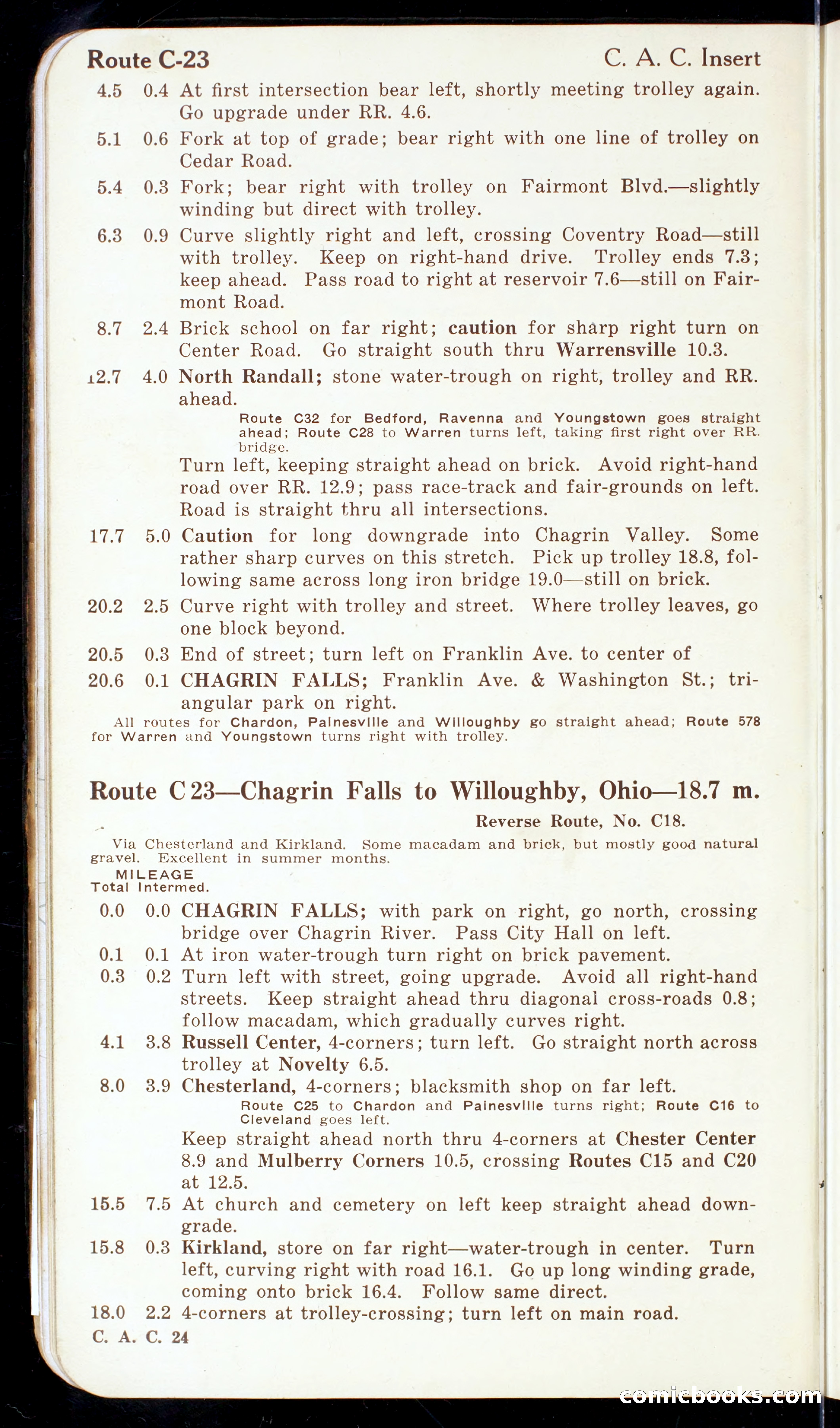 Cleveland Automobile Blue Book, Volume 4: The Middle West — page 34 of 400
