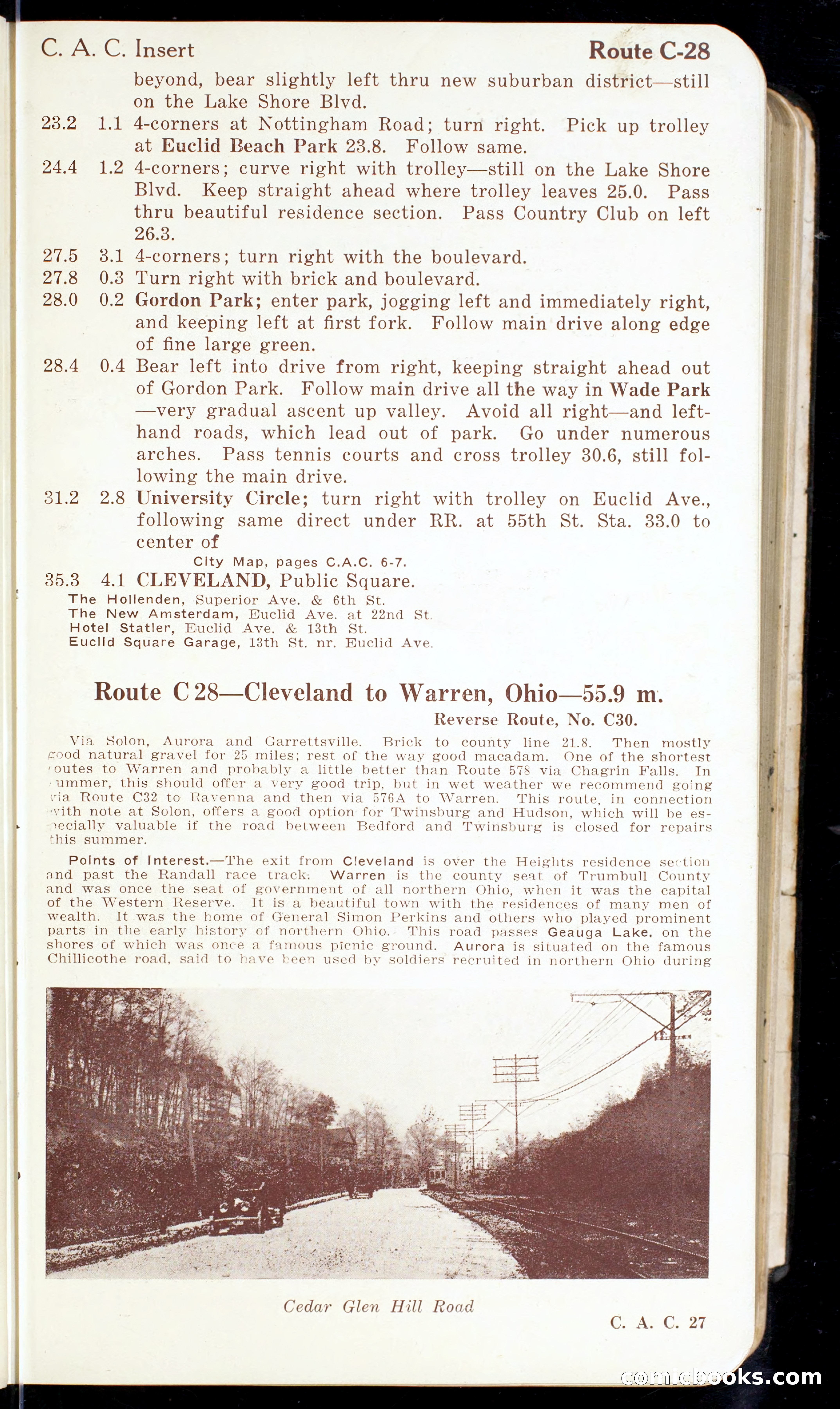 Cleveland Automobile Blue Book, Volume 4: The Middle West — page 37 of 400