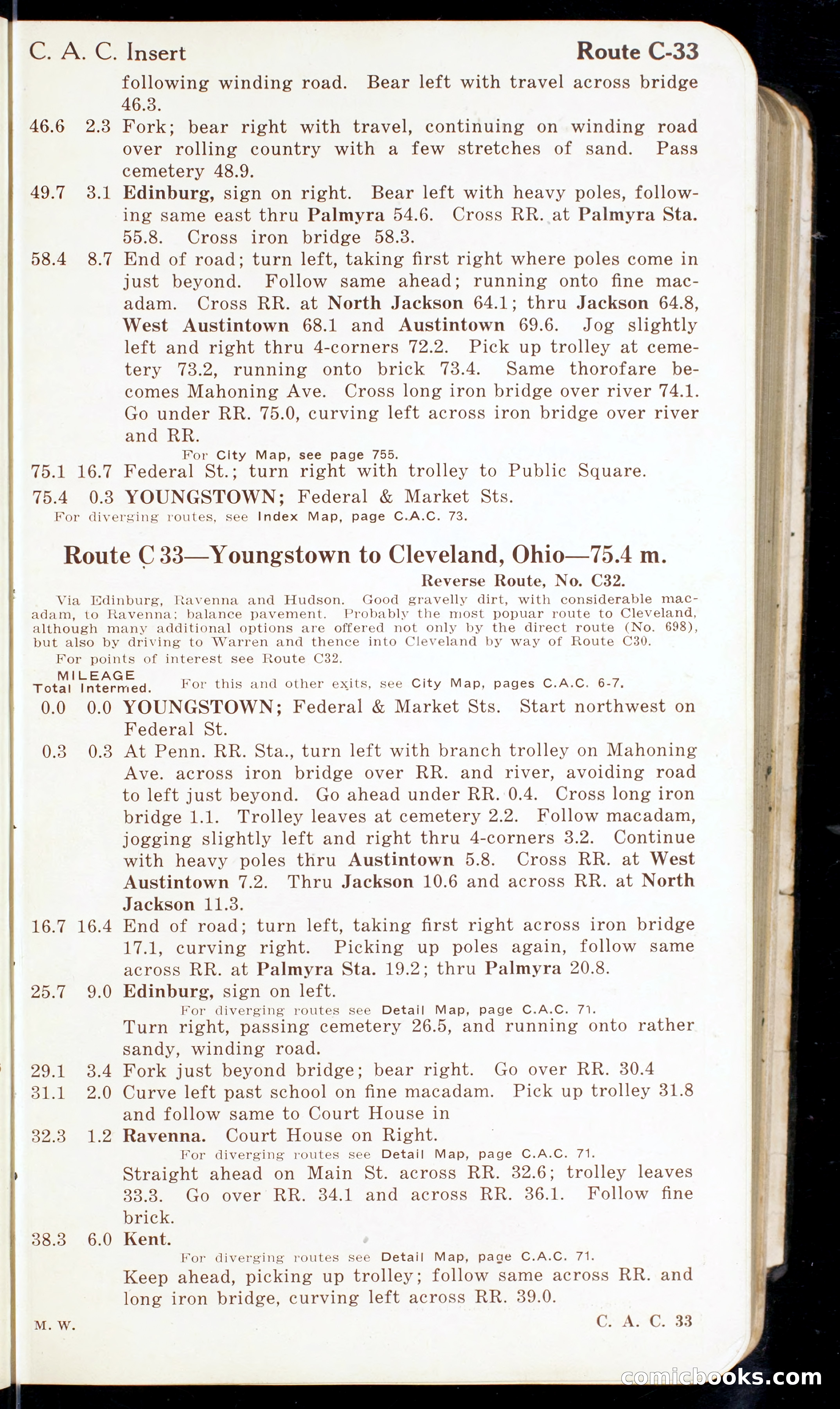 Cleveland Automobile Blue Book, Volume 4: The Middle West — page 43 of 400