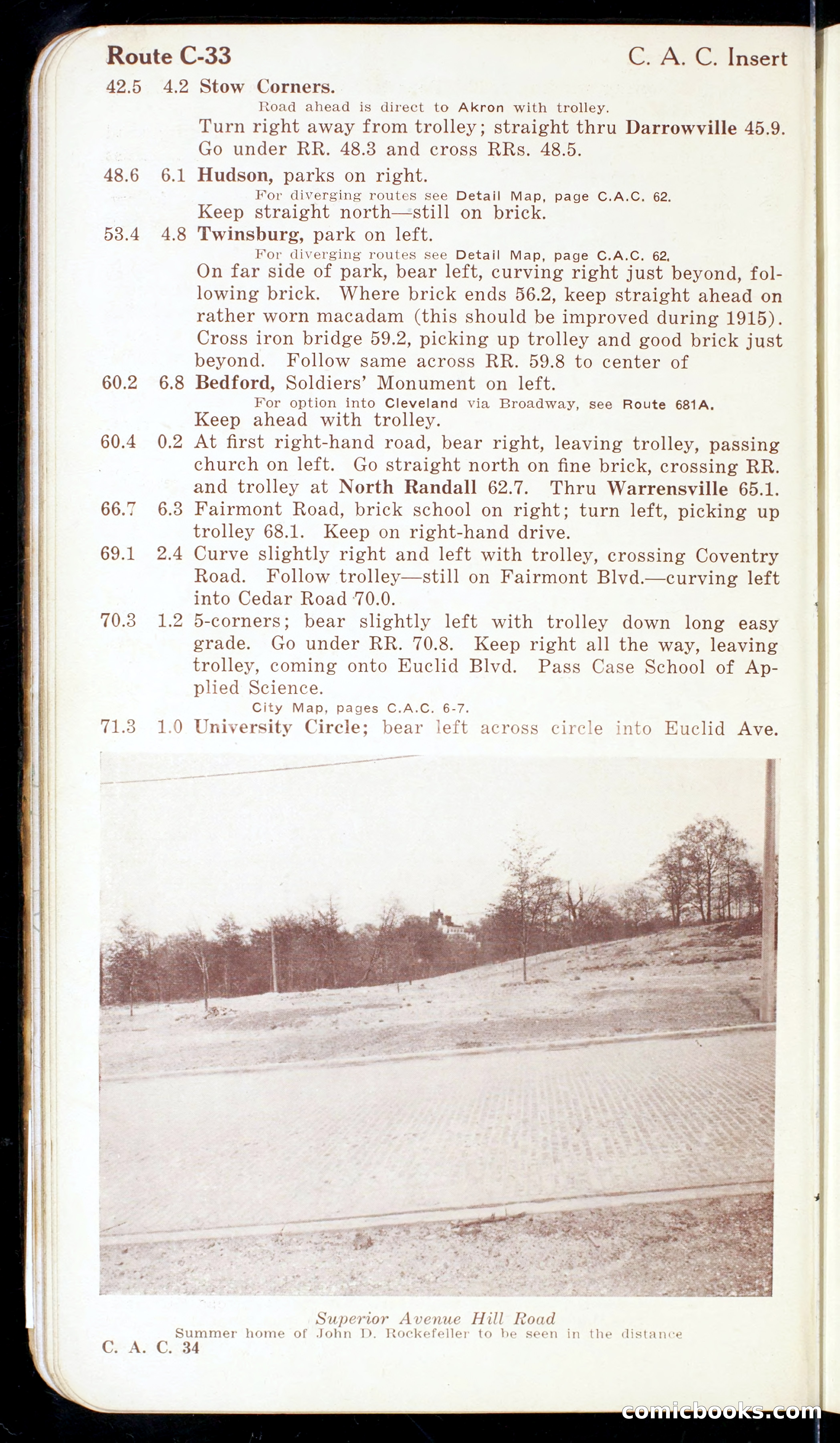 Cleveland Automobile Blue Book, Volume 4: The Middle West — page 44 of 400