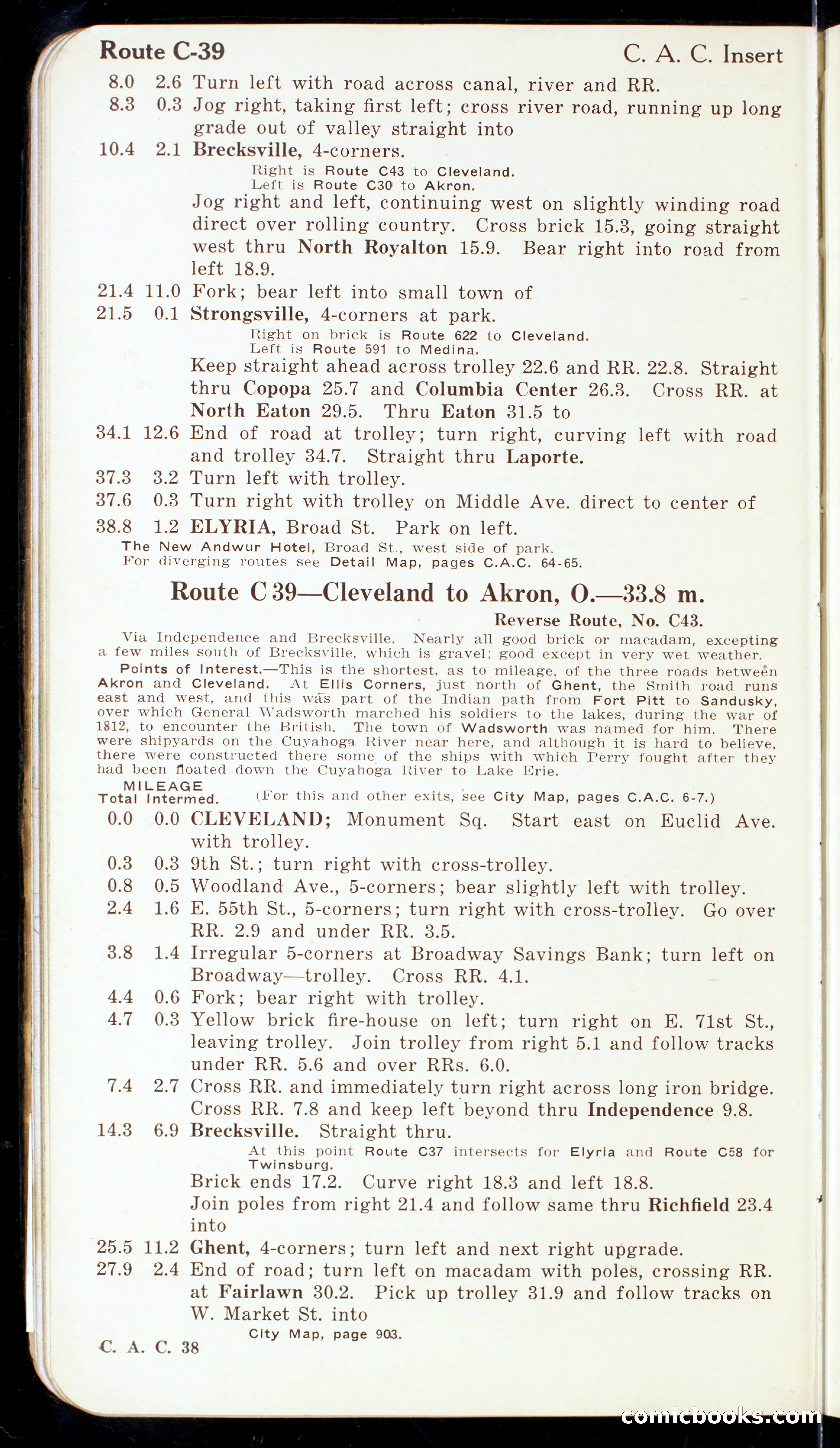 Cleveland Automobile Blue Book, Volume 4: The Middle West — page 48 of 400