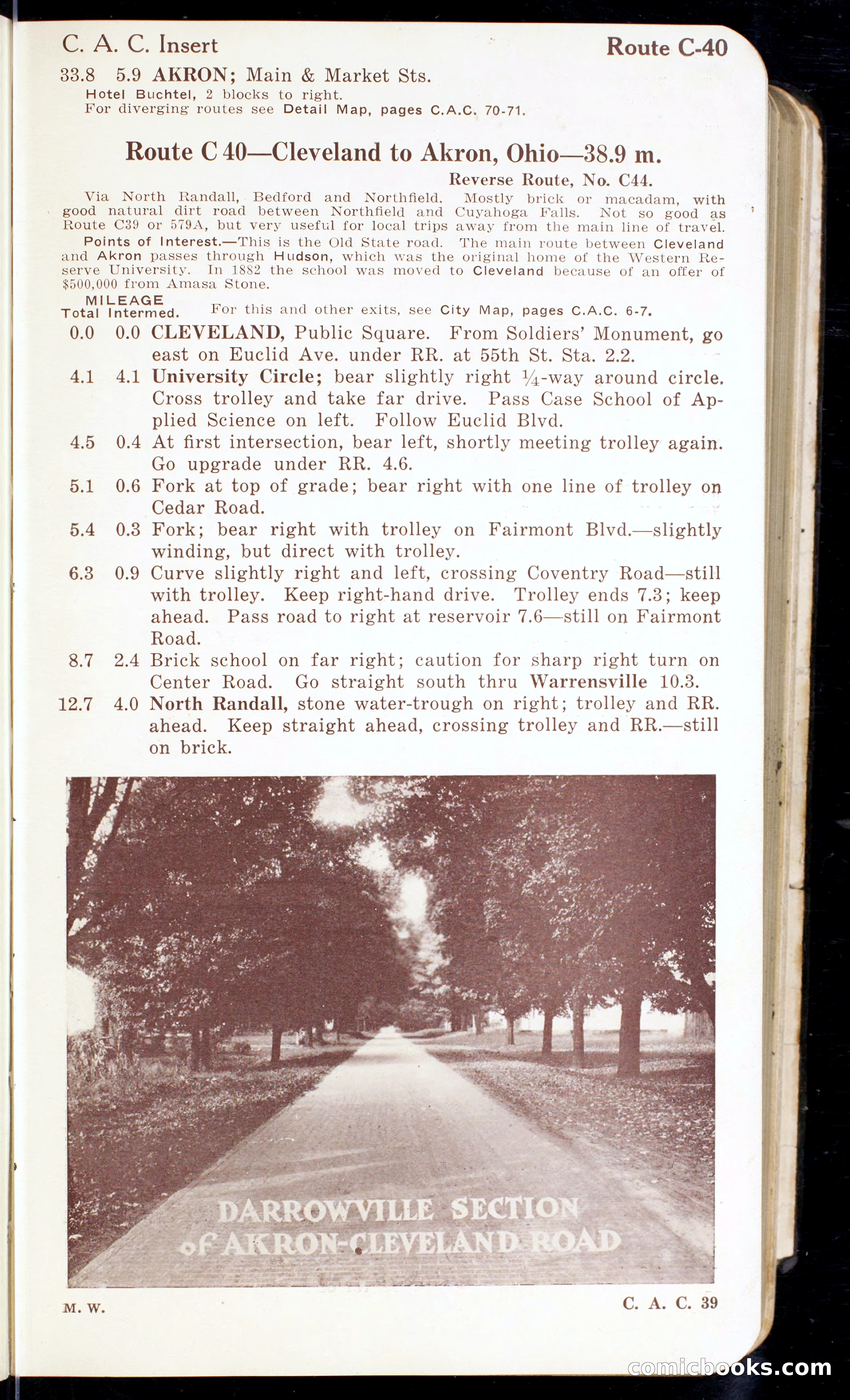 Cleveland Automobile Blue Book, Volume 4: The Middle West — page 49 of 400