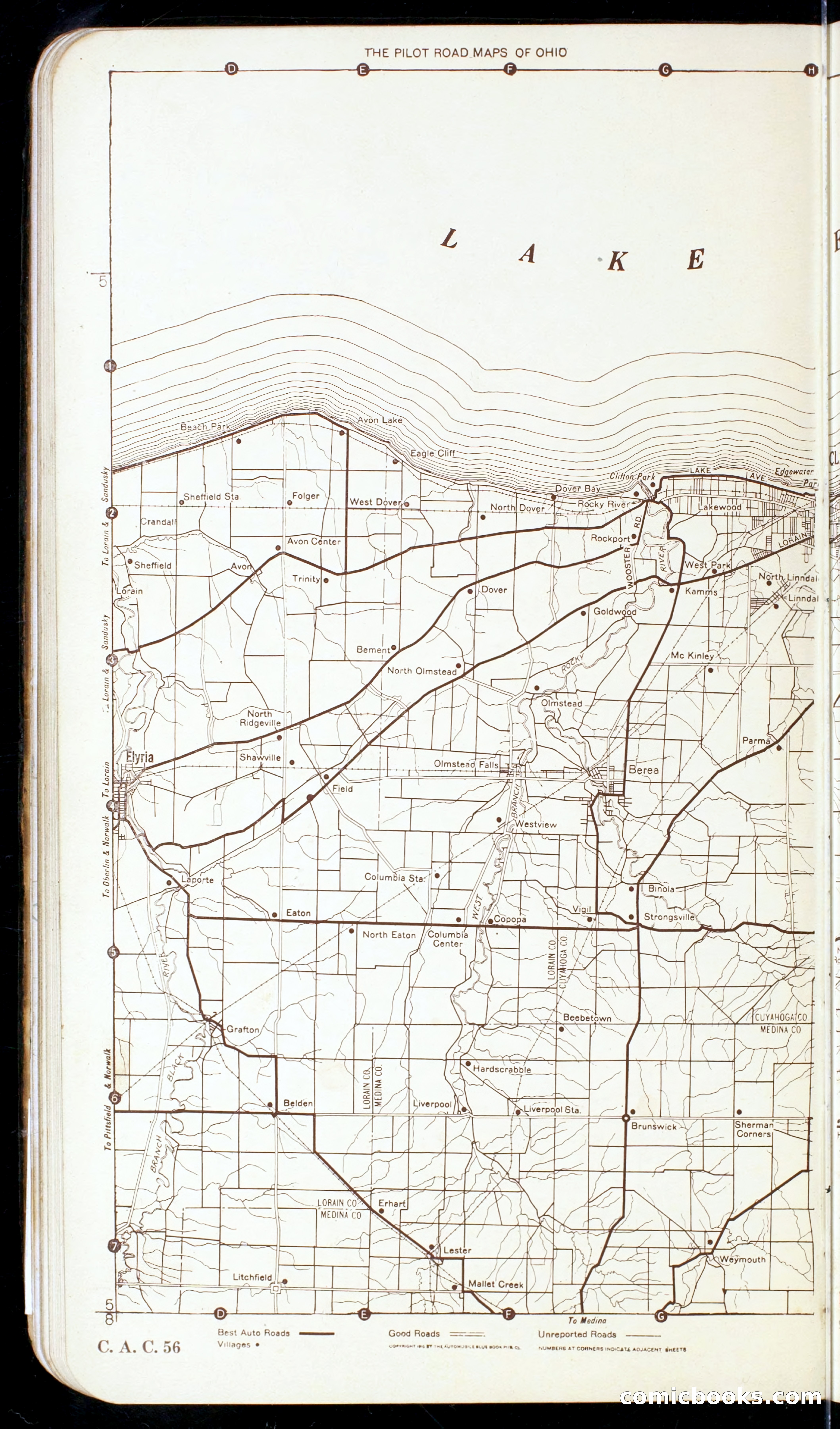 Cleveland Automobile Blue Book, Volume 4: The Middle West — page 66 of 400