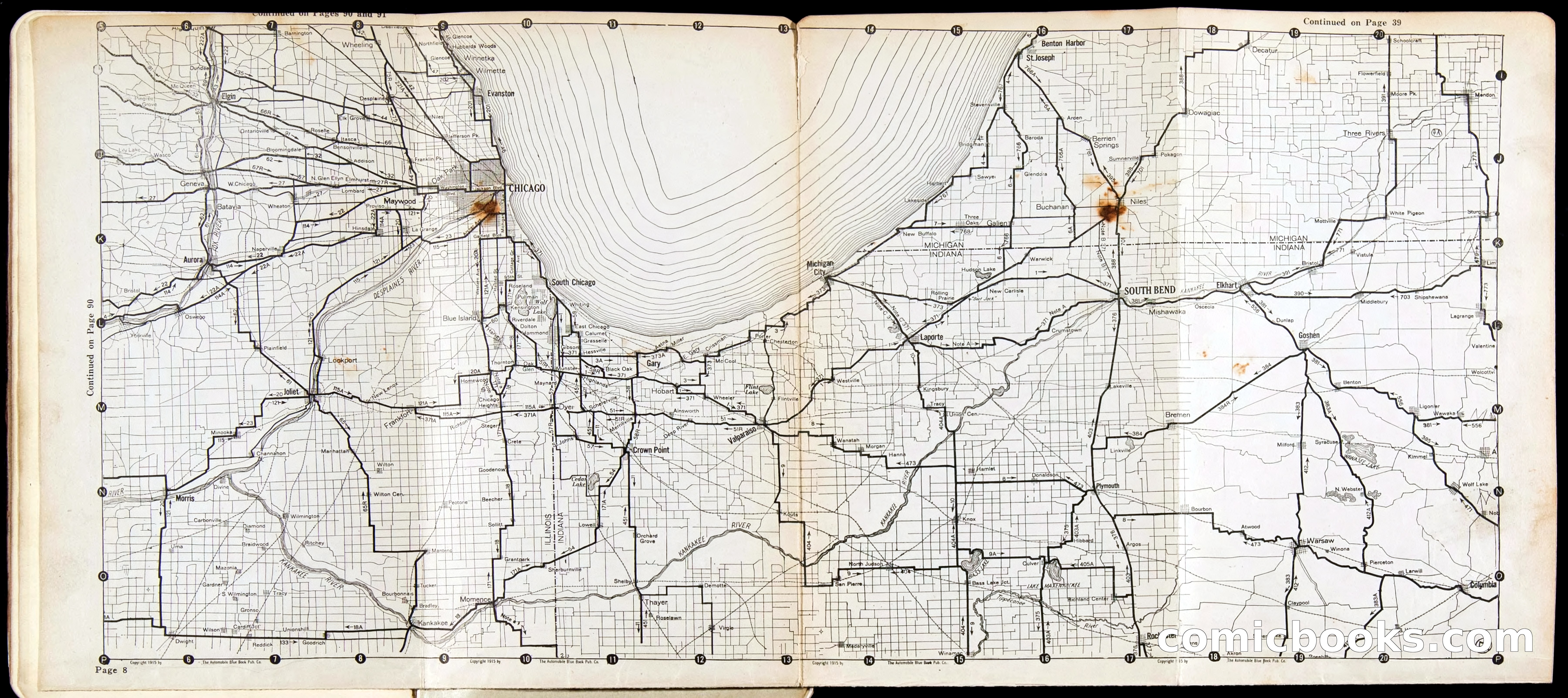 Cleveland Automobile Blue Book, Volume 4: The Middle West — page 89 of 400