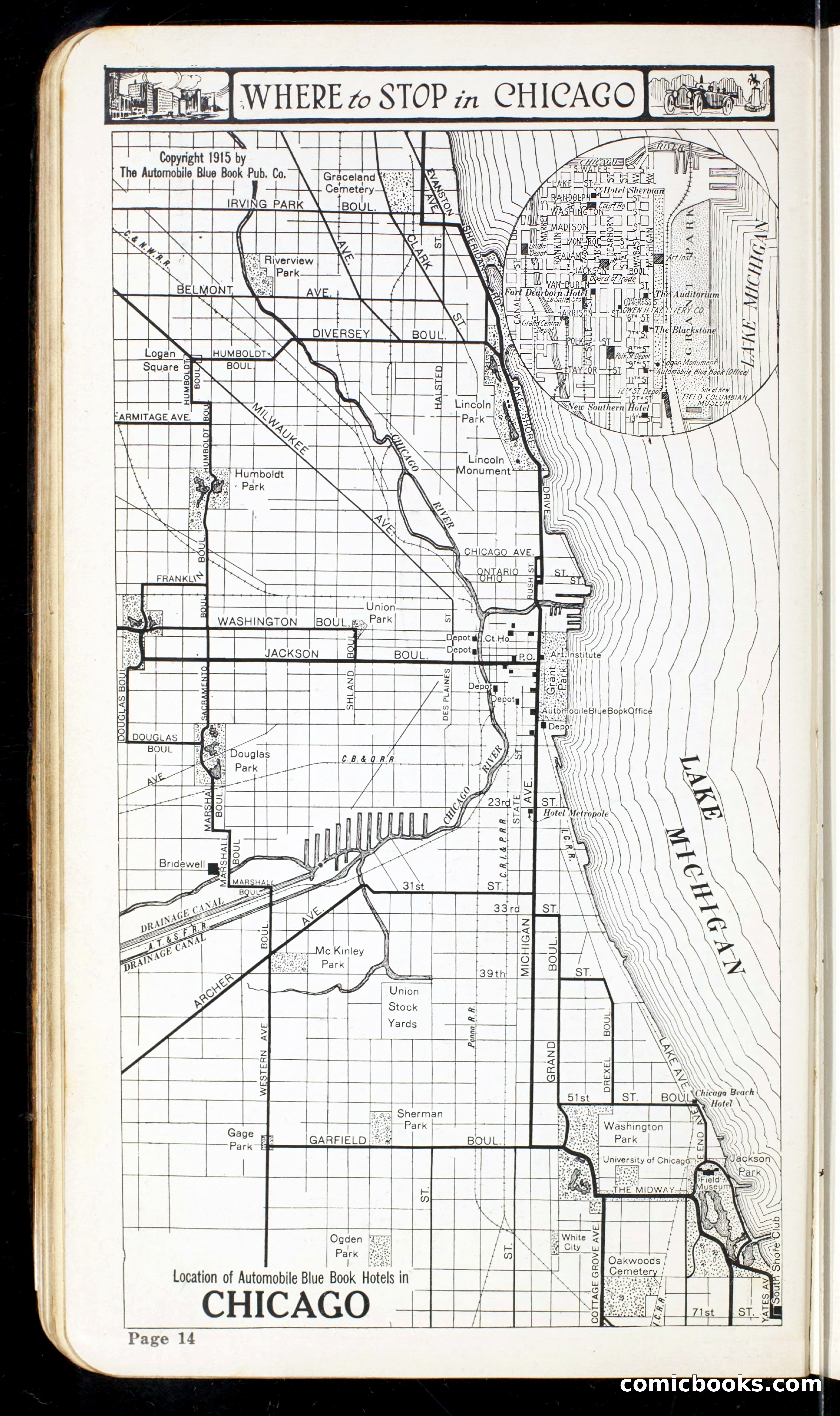 Cleveland Automobile Blue Book, Volume 4: The Middle West — page 98 of 400