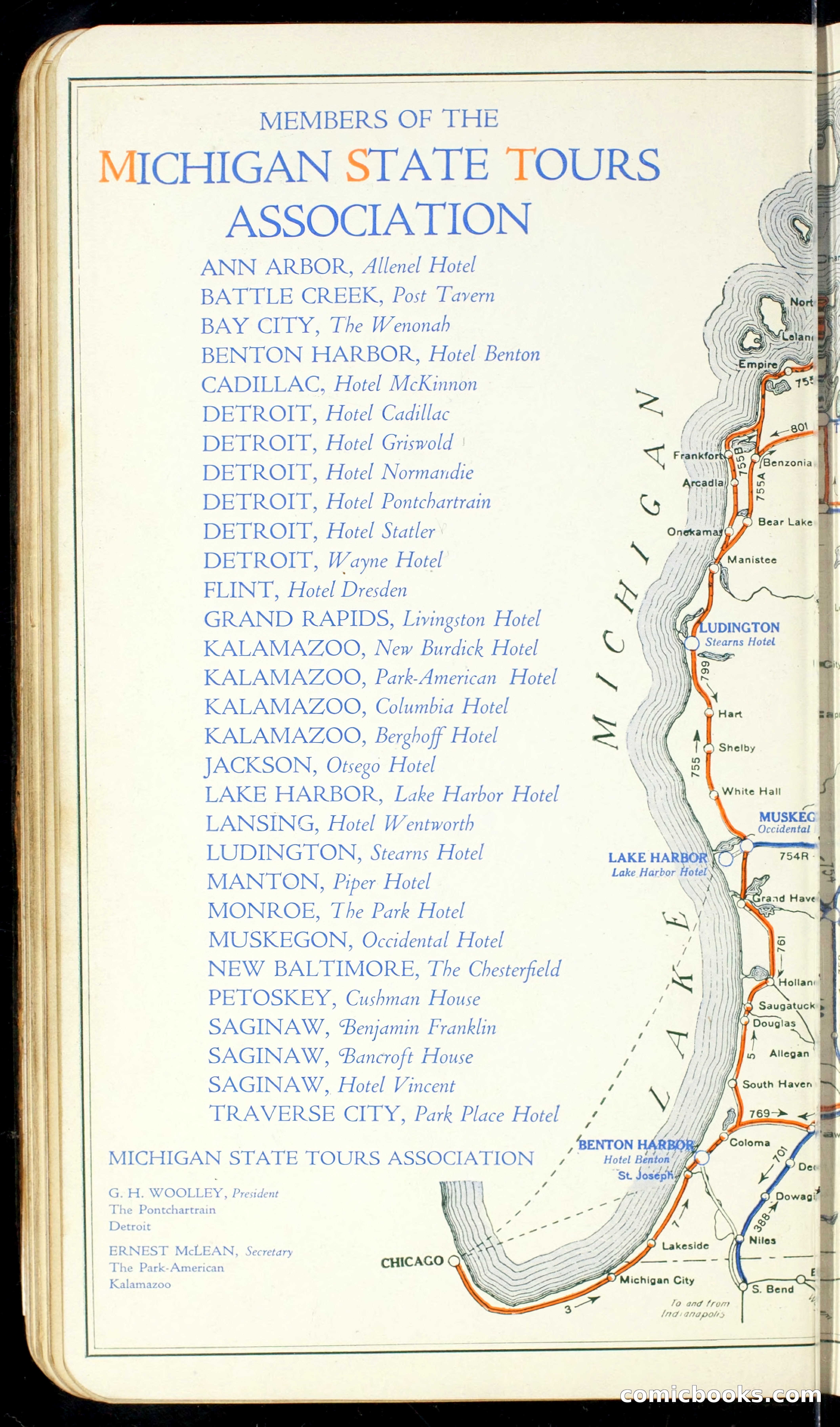 Cleveland Automobile Blue Book, Volume 4: The Middle West — page 114 of 400