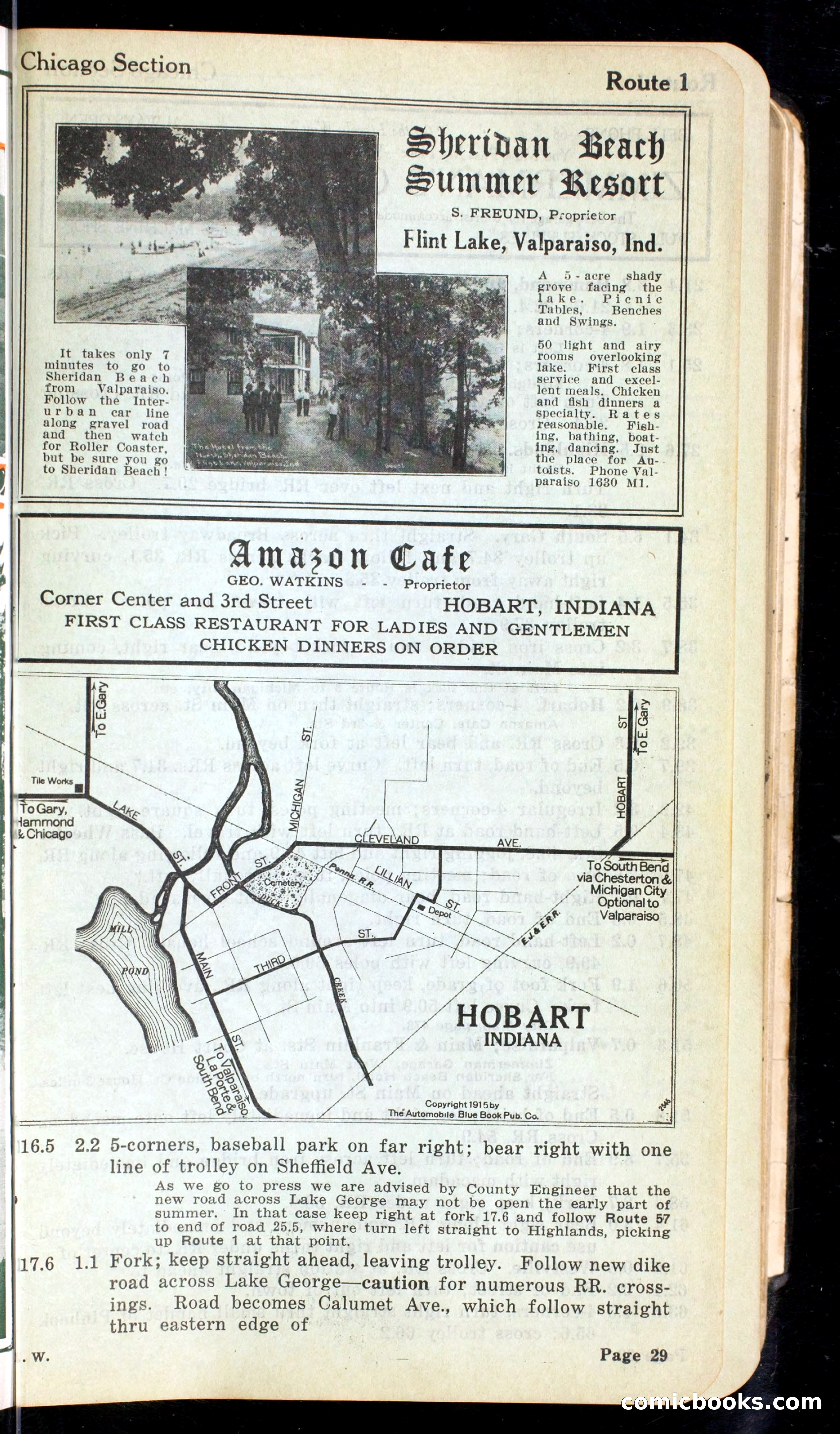 Cleveland Automobile Blue Book, Volume 4: The Middle West — page 117 of 400