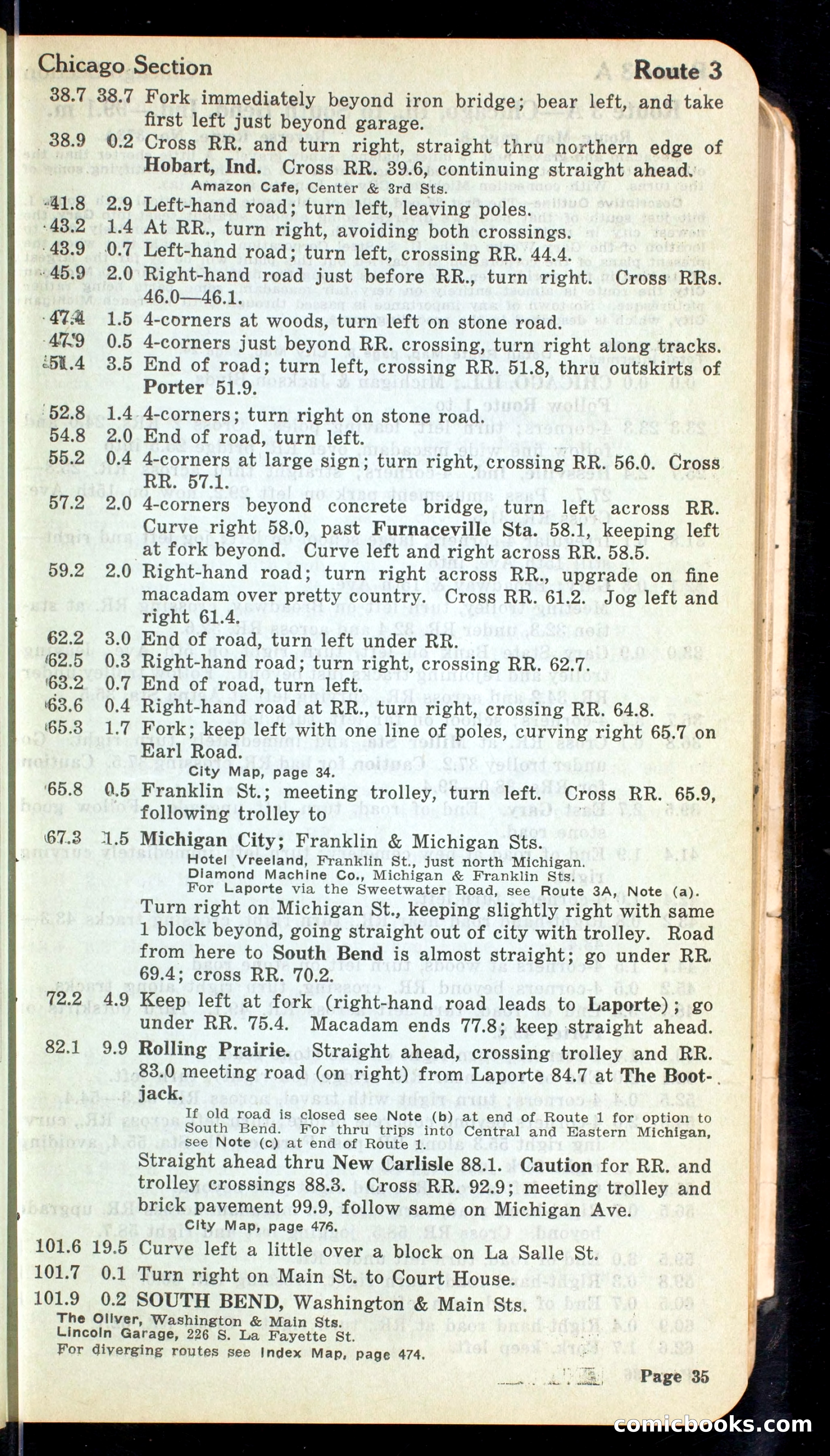 Cleveland Automobile Blue Book, Volume 4: The Middle West — page 123 of 400