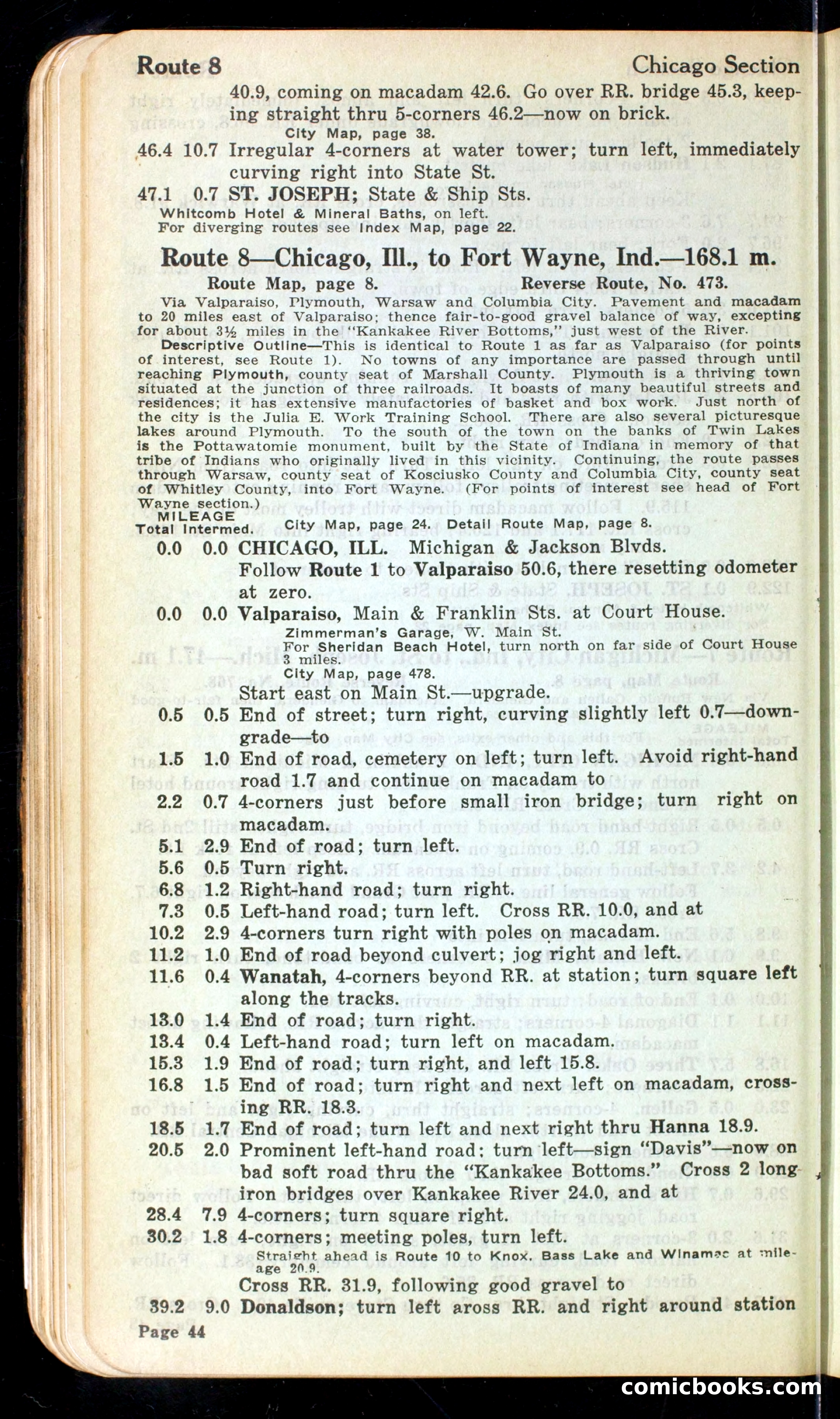 Cleveland Automobile Blue Book, Volume 4: The Middle West — page 132 of 400
