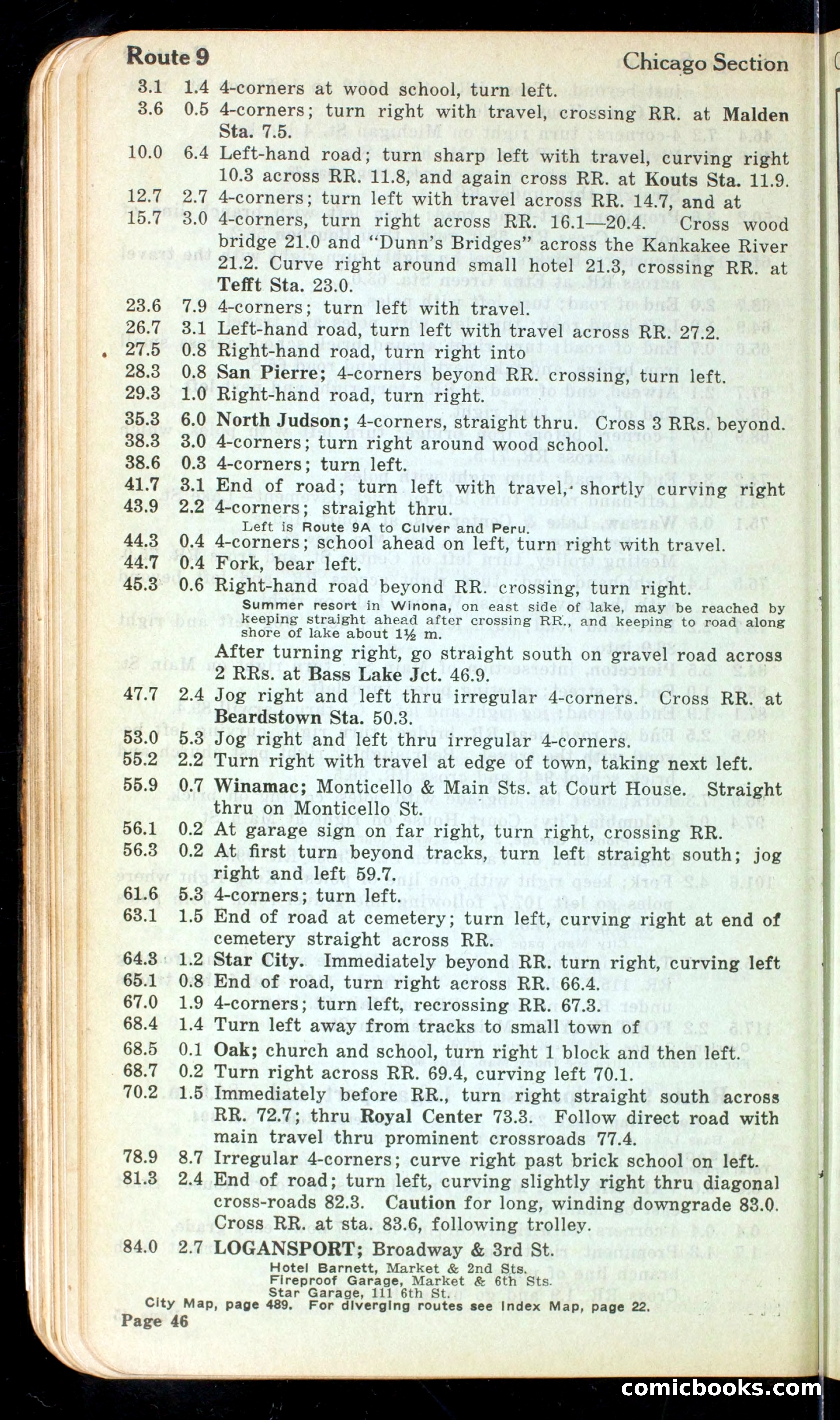 Cleveland Automobile Blue Book, Volume 4: The Middle West — page 134 of 400