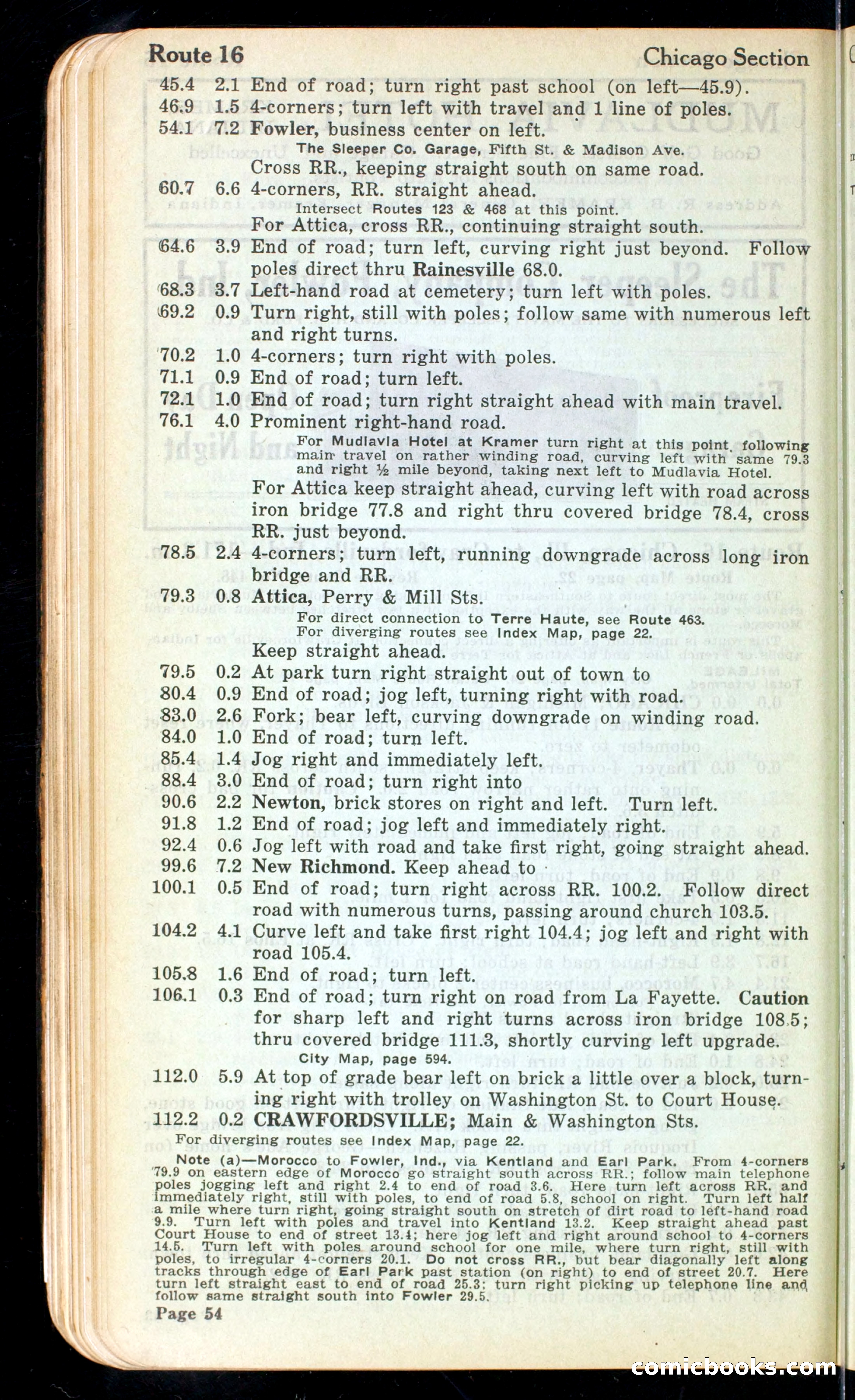 Cleveland Automobile Blue Book, Volume 4: The Middle West — page 142 of 400
