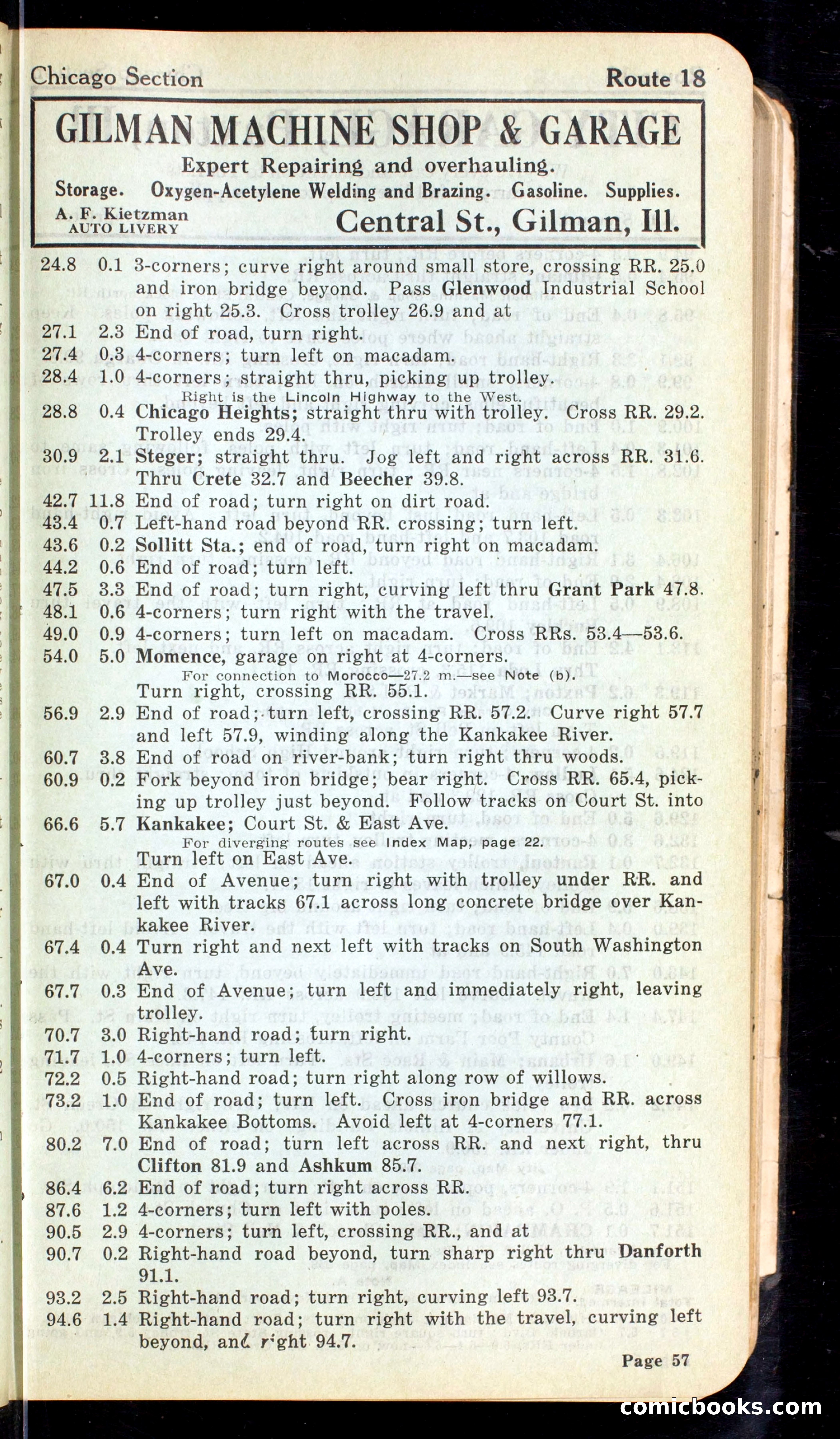 Cleveland Automobile Blue Book, Volume 4: The Middle West — page 145 of 400
