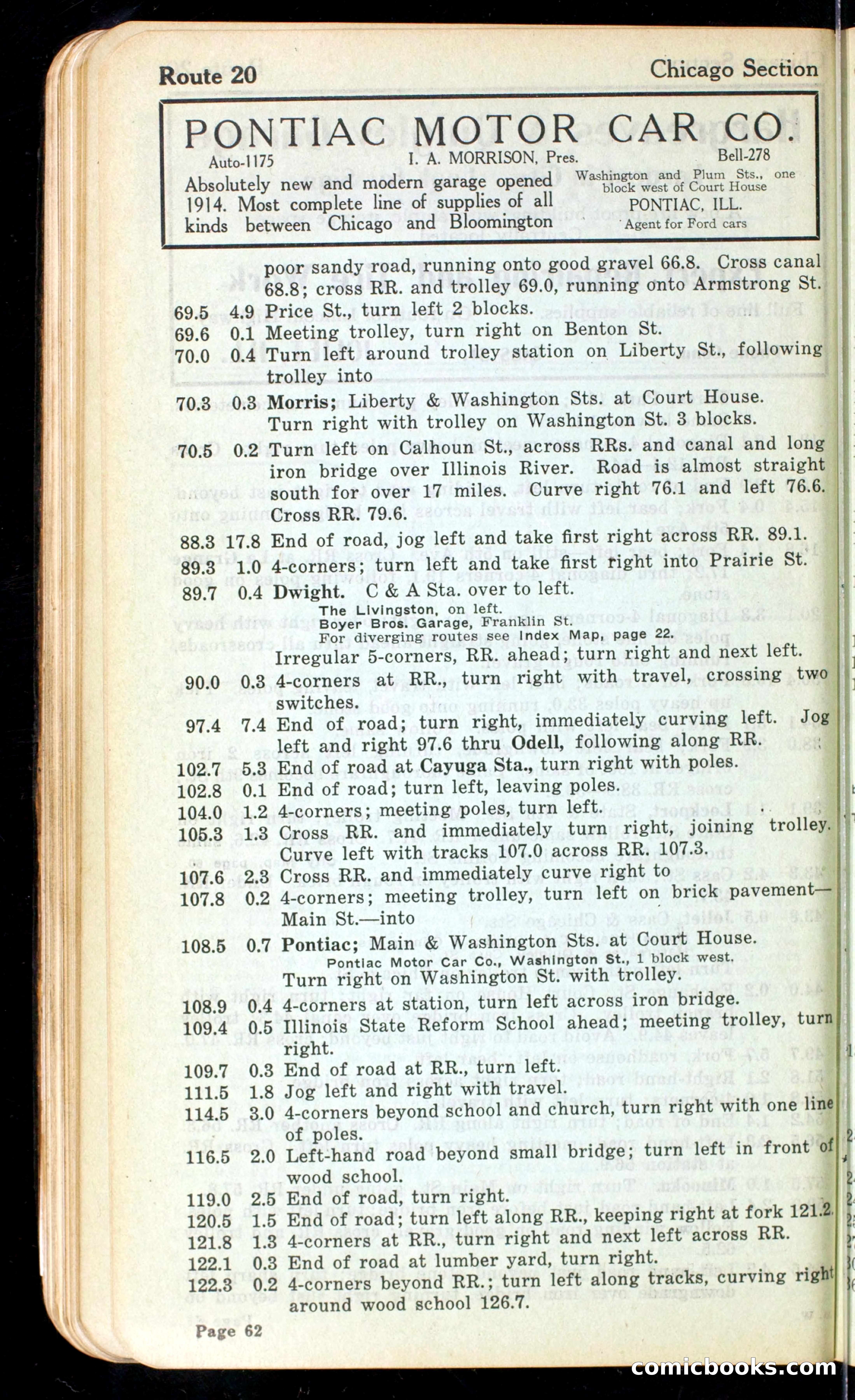 Cleveland Automobile Blue Book, Volume 4: The Middle West — page 150 of 400