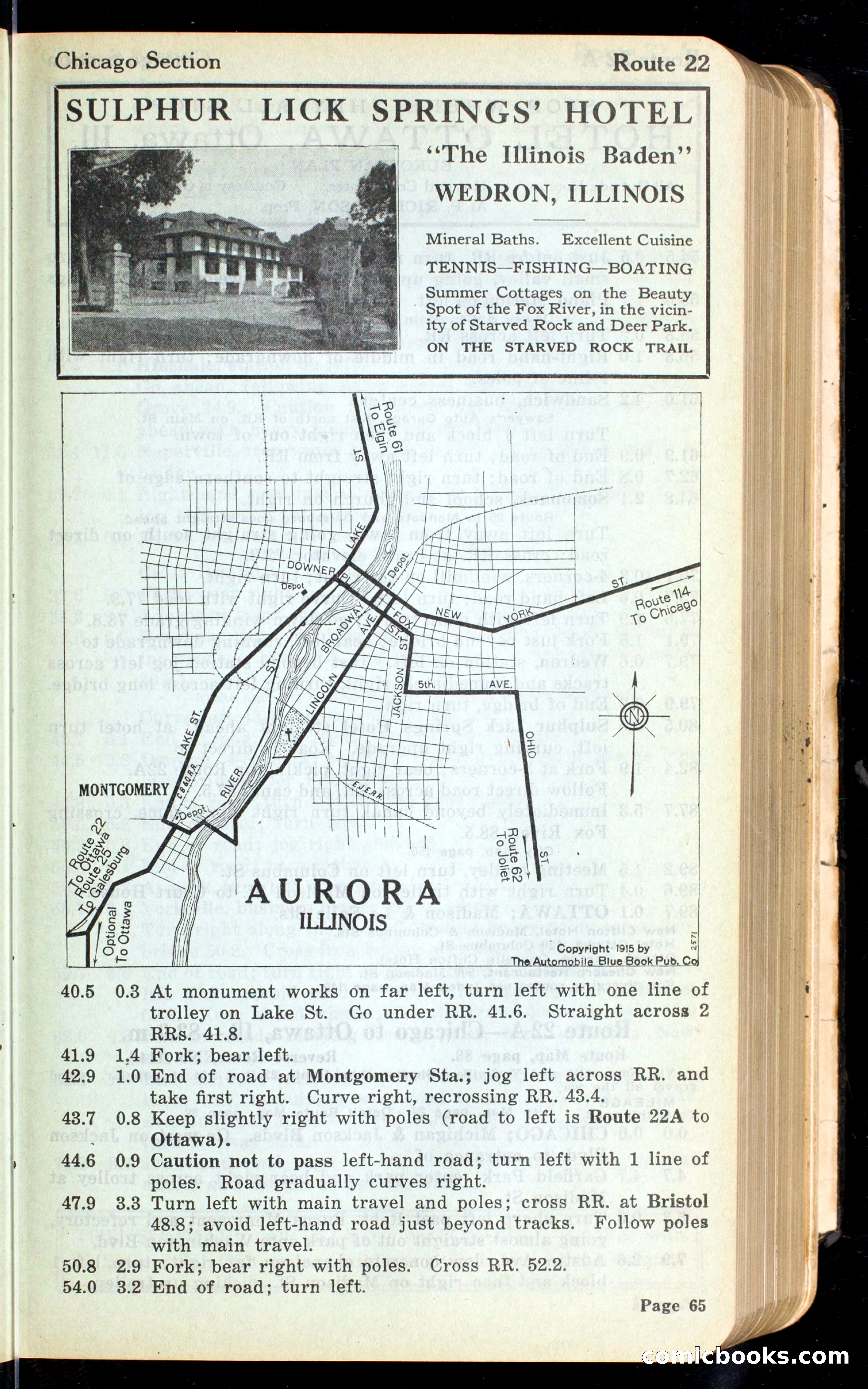 Cleveland Automobile Blue Book, Volume 4: The Middle West — page 153 of 400