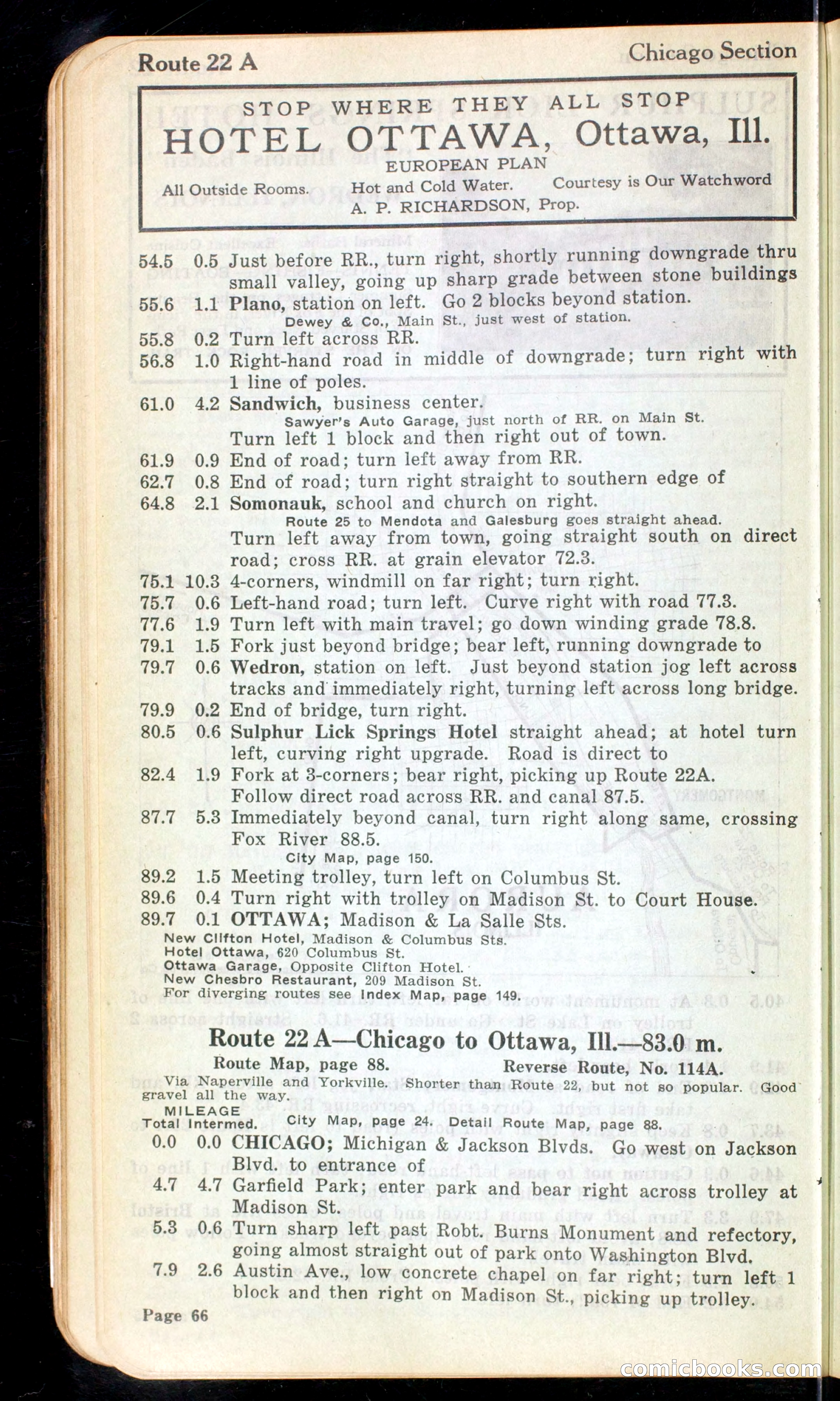 Cleveland Automobile Blue Book, Volume 4: The Middle West — page 154 of 400