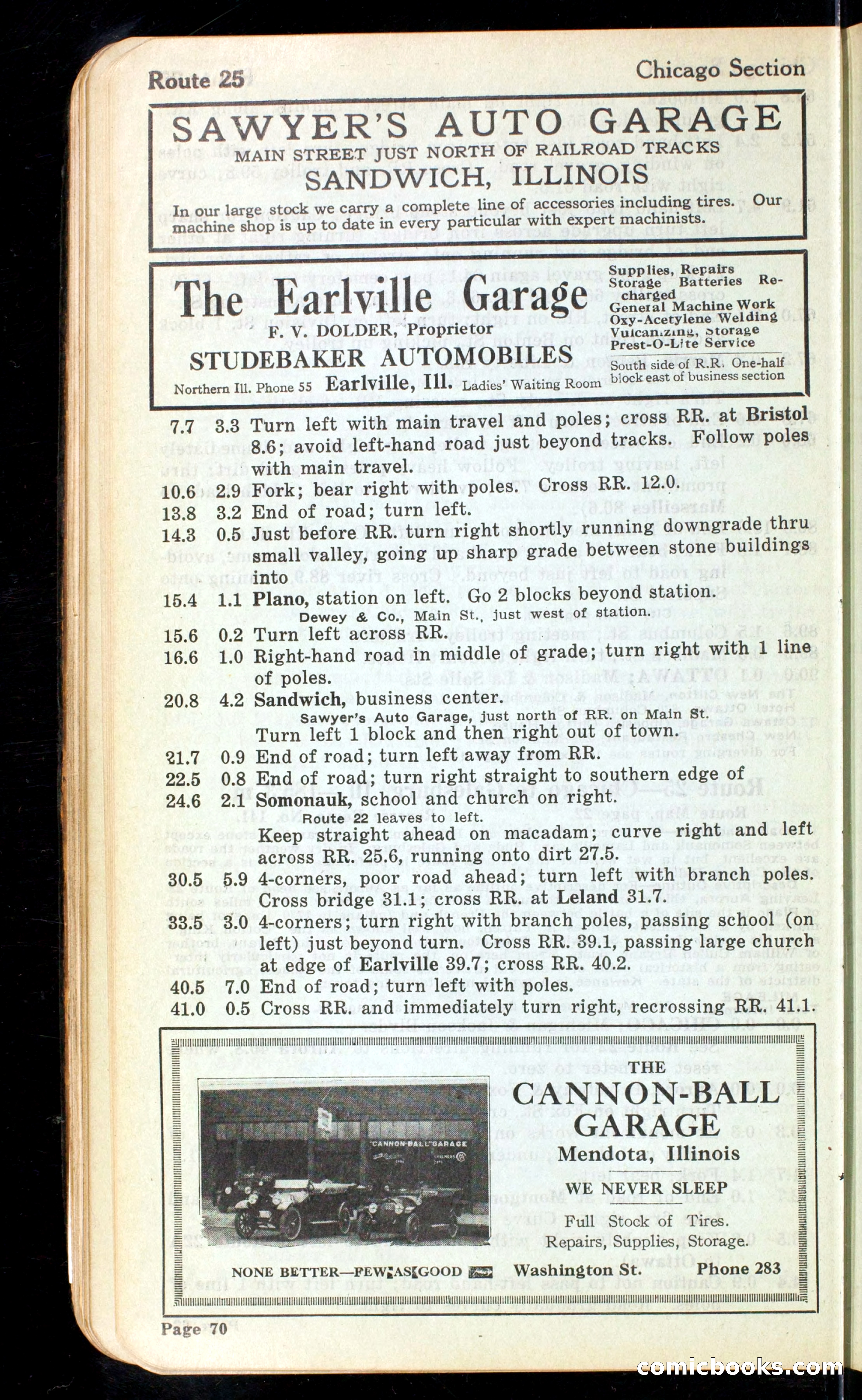 Cleveland Automobile Blue Book, Volume 4: The Middle West — page 158 of 400