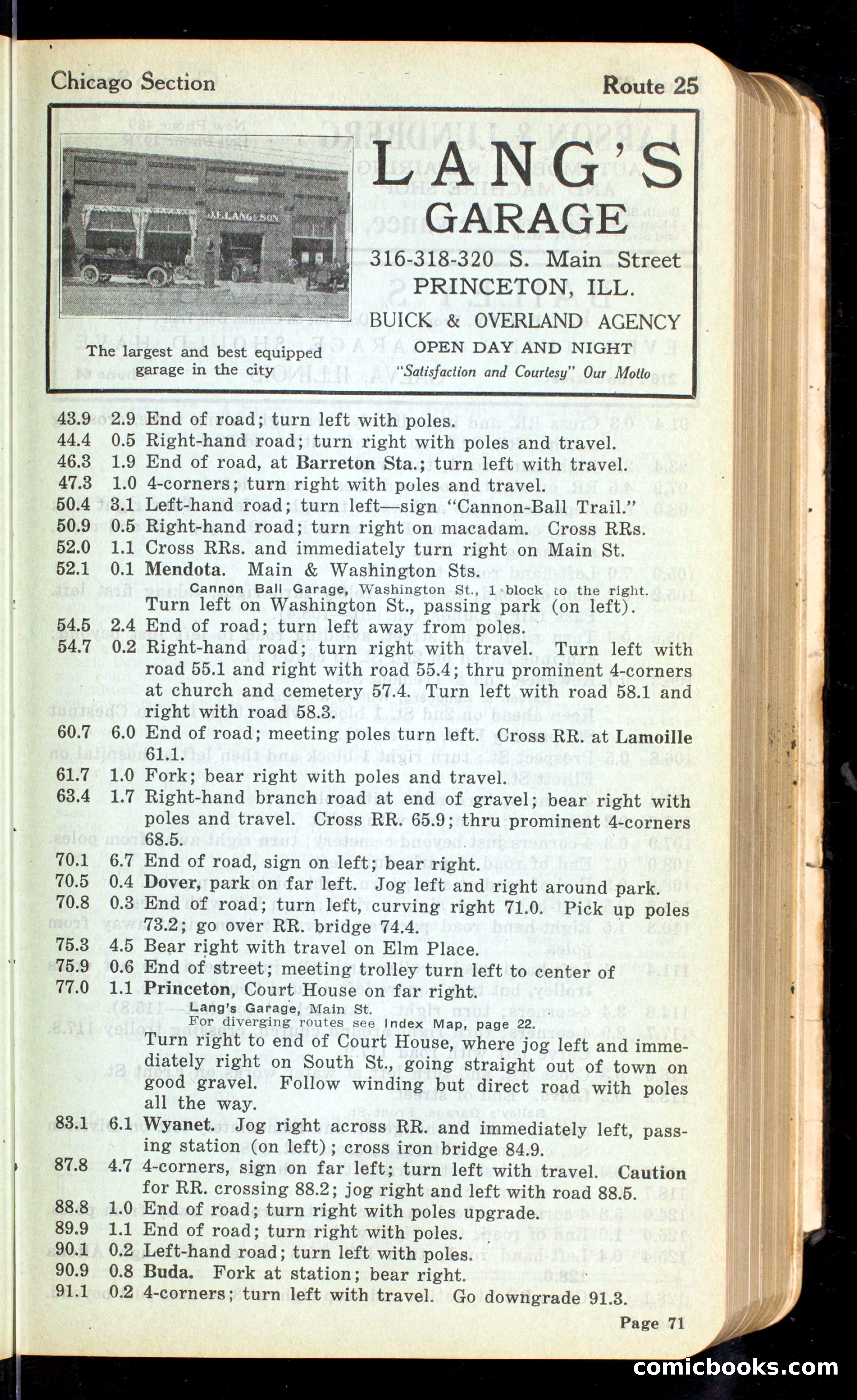 Cleveland Automobile Blue Book, Volume 4: The Middle West — page 159 of 400