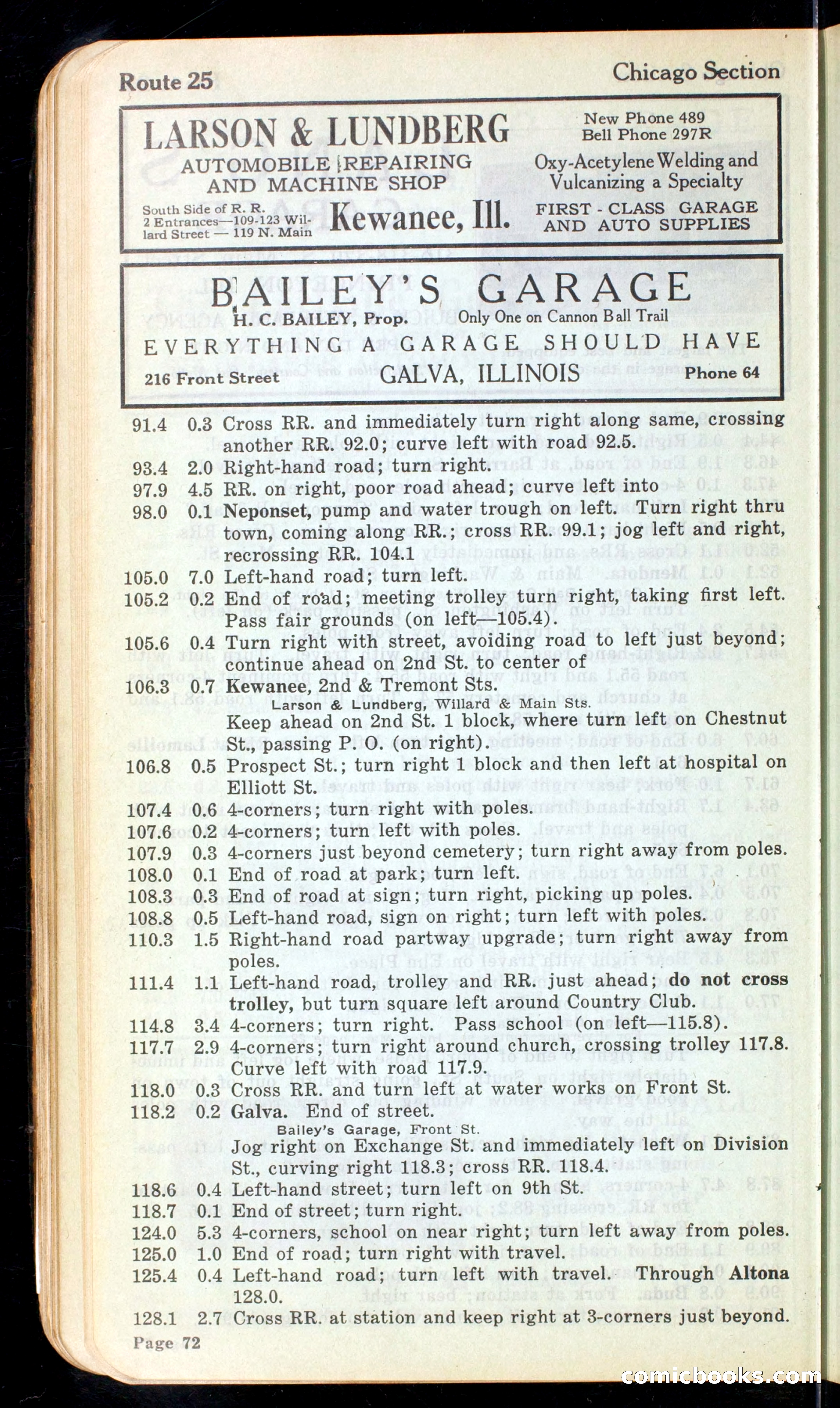 Cleveland Automobile Blue Book, Volume 4: The Middle West — page 160 of 400
