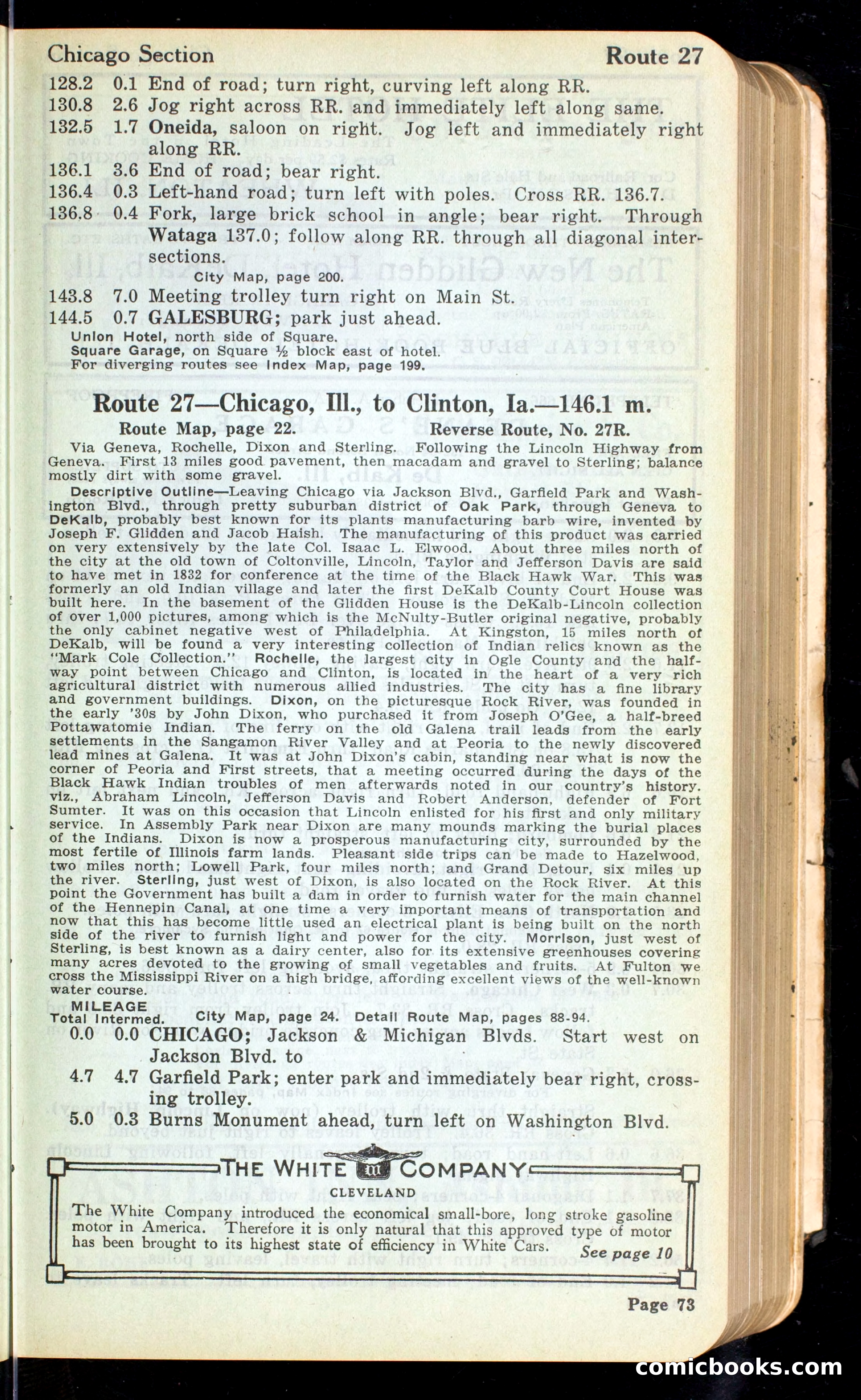 Cleveland Automobile Blue Book, Volume 4: The Middle West — page 161 of 400