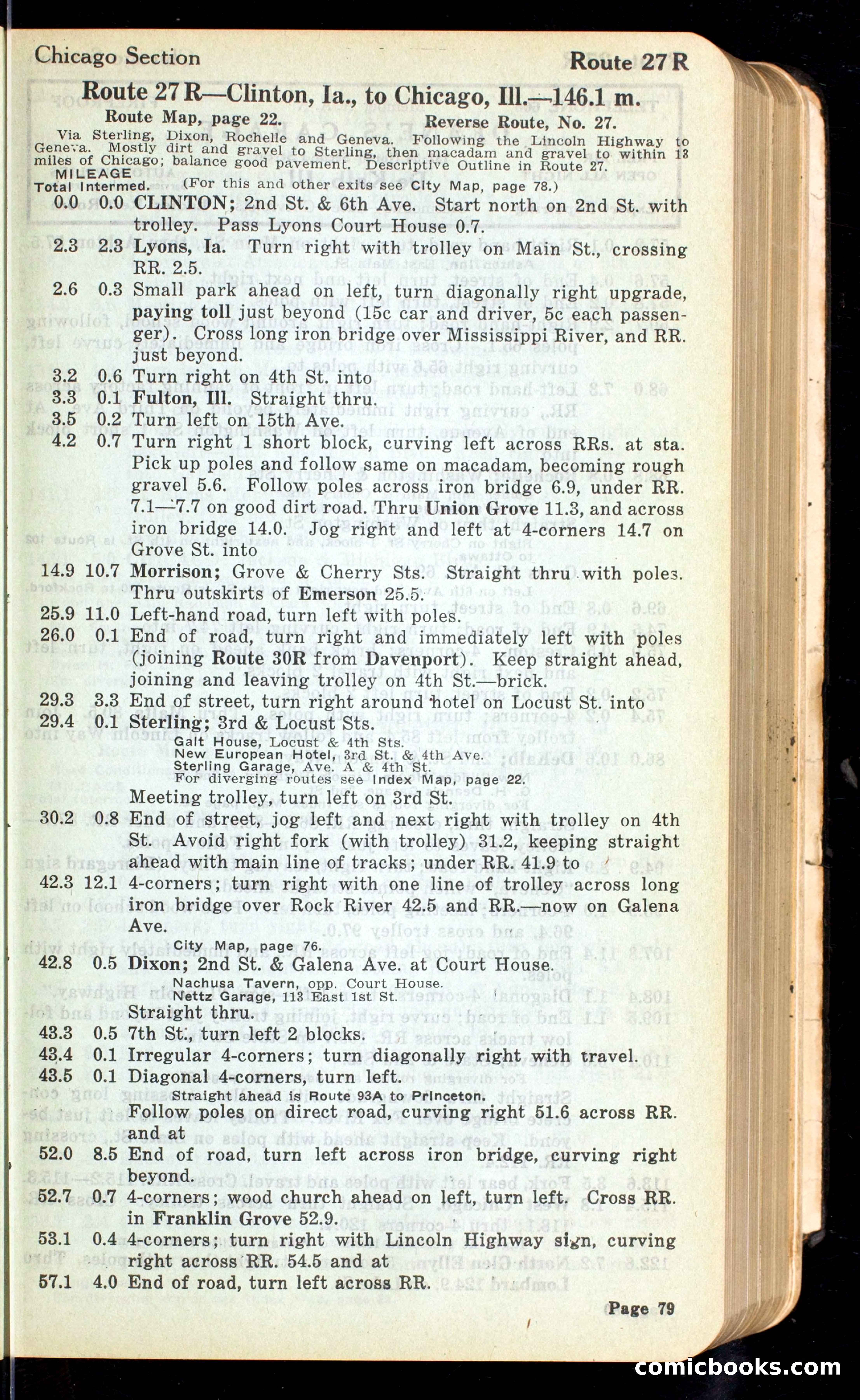 Cleveland Automobile Blue Book, Volume 4: The Middle West — page 167 of 400