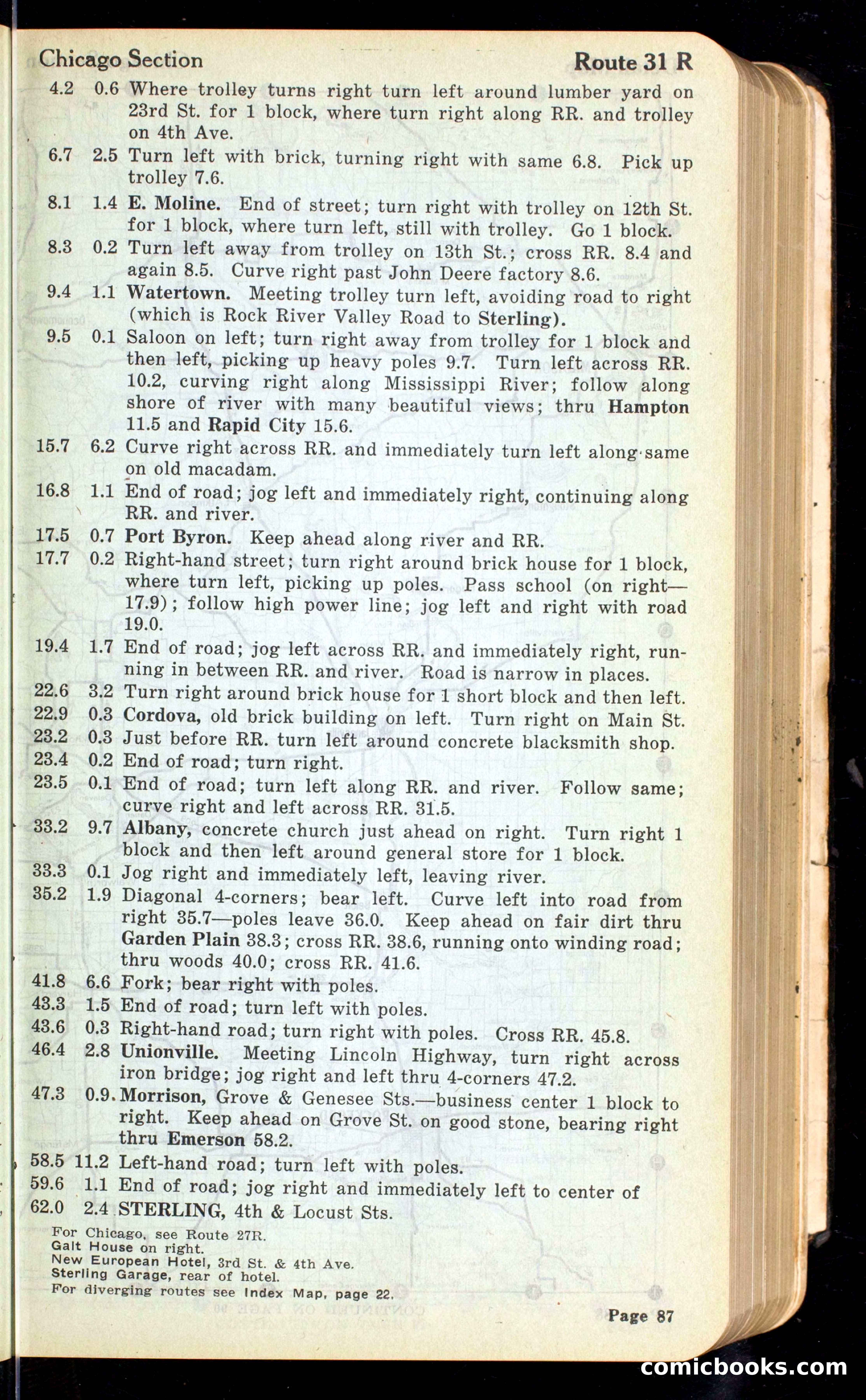Cleveland Automobile Blue Book, Volume 4: The Middle West — page 175 of 400