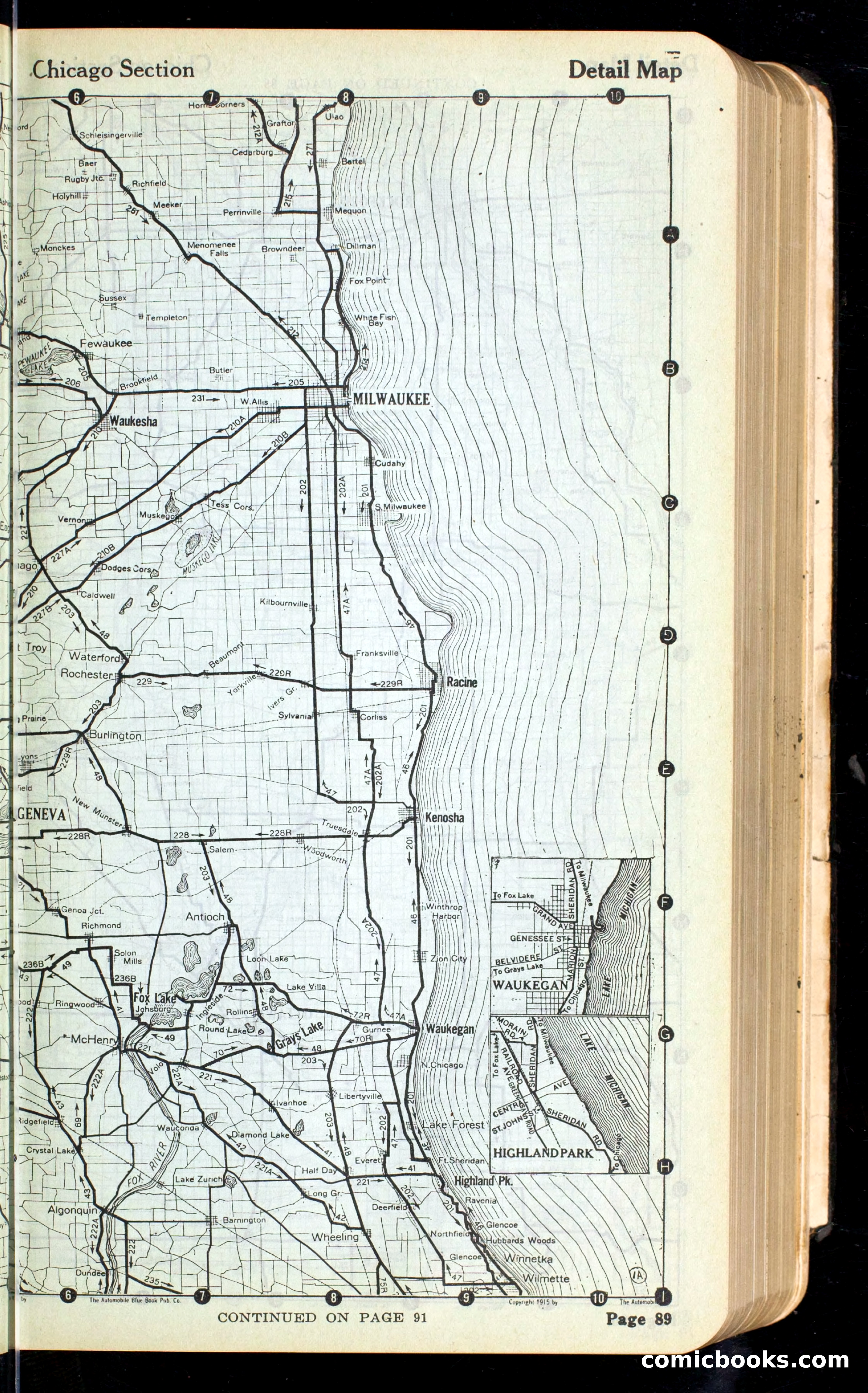 Cleveland Automobile Blue Book, Volume 4: The Middle West — page 177 of 400