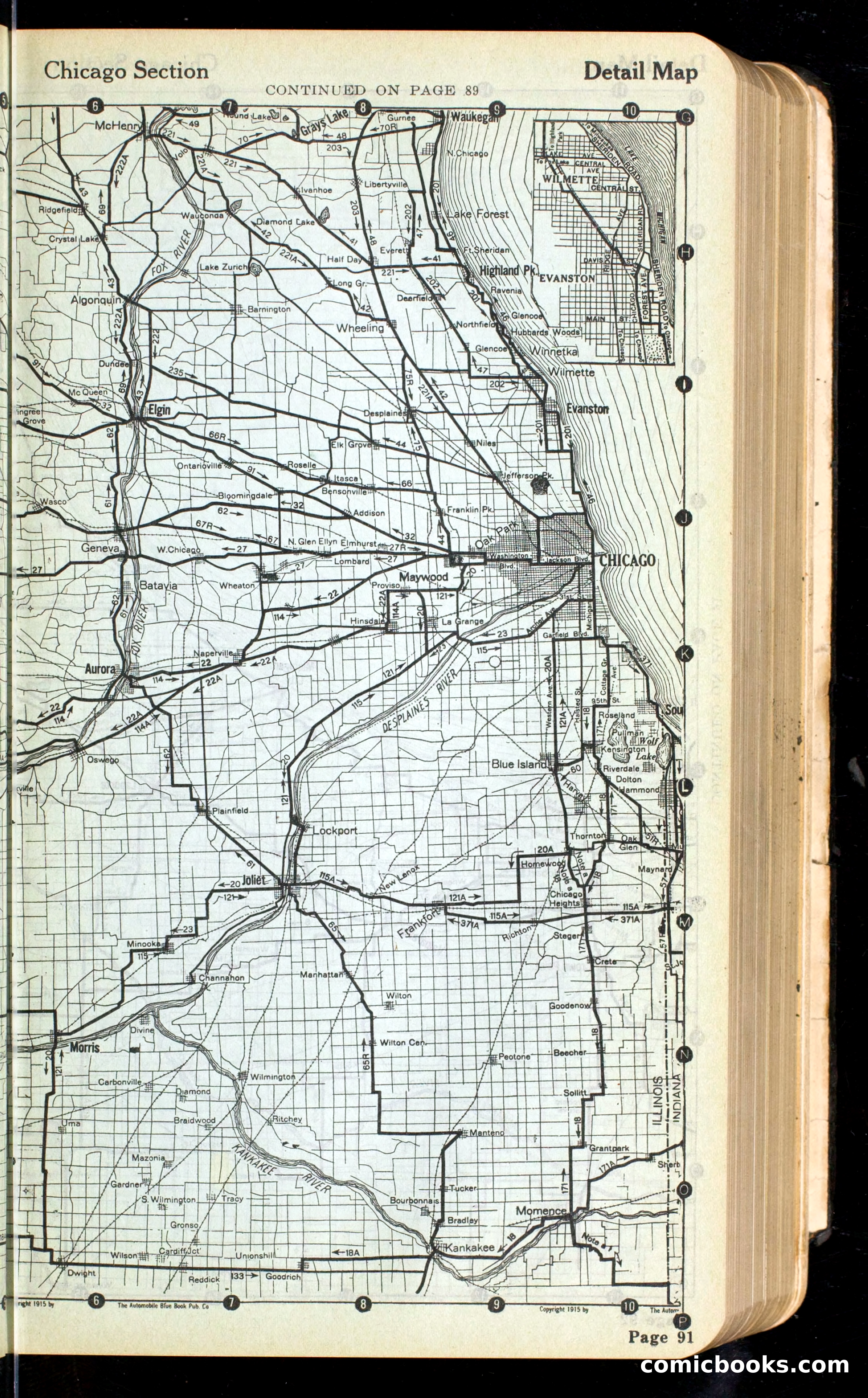 Cleveland Automobile Blue Book, Volume 4: The Middle West — page 179 of 400