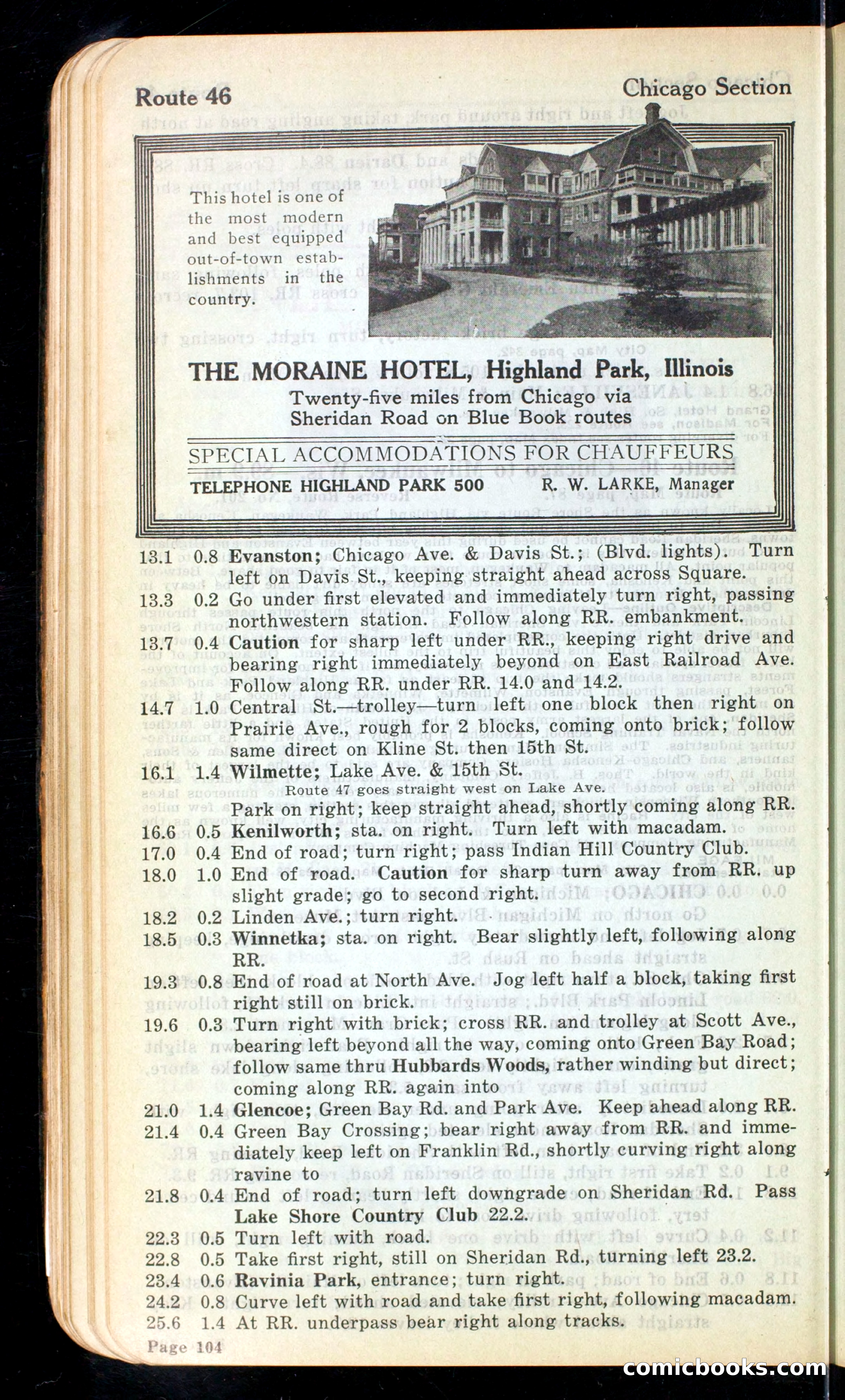 Cleveland Automobile Blue Book, Volume 4: The Middle West — page 192 of 400