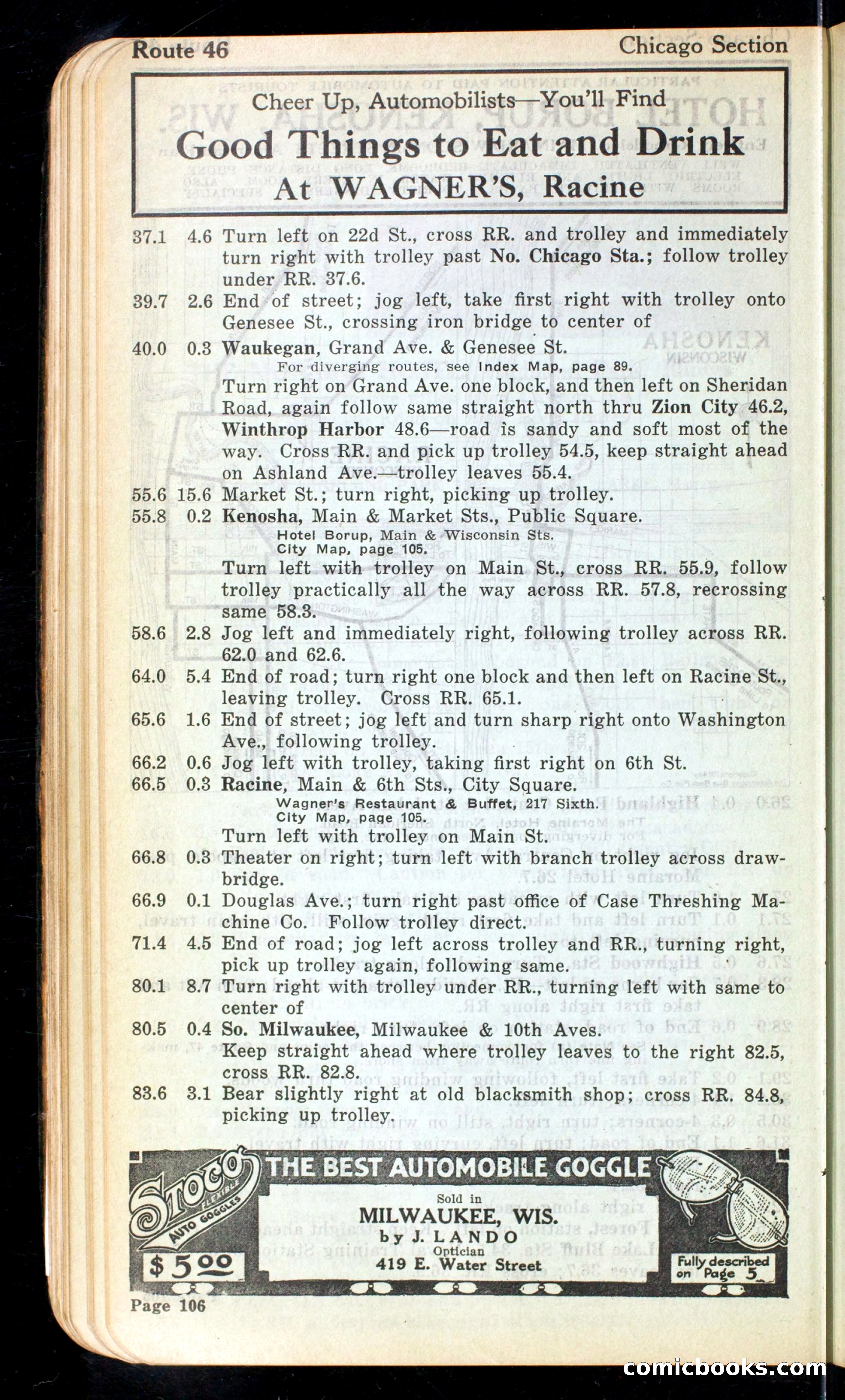 Cleveland Automobile Blue Book, Volume 4: The Middle West — page 194 of 400