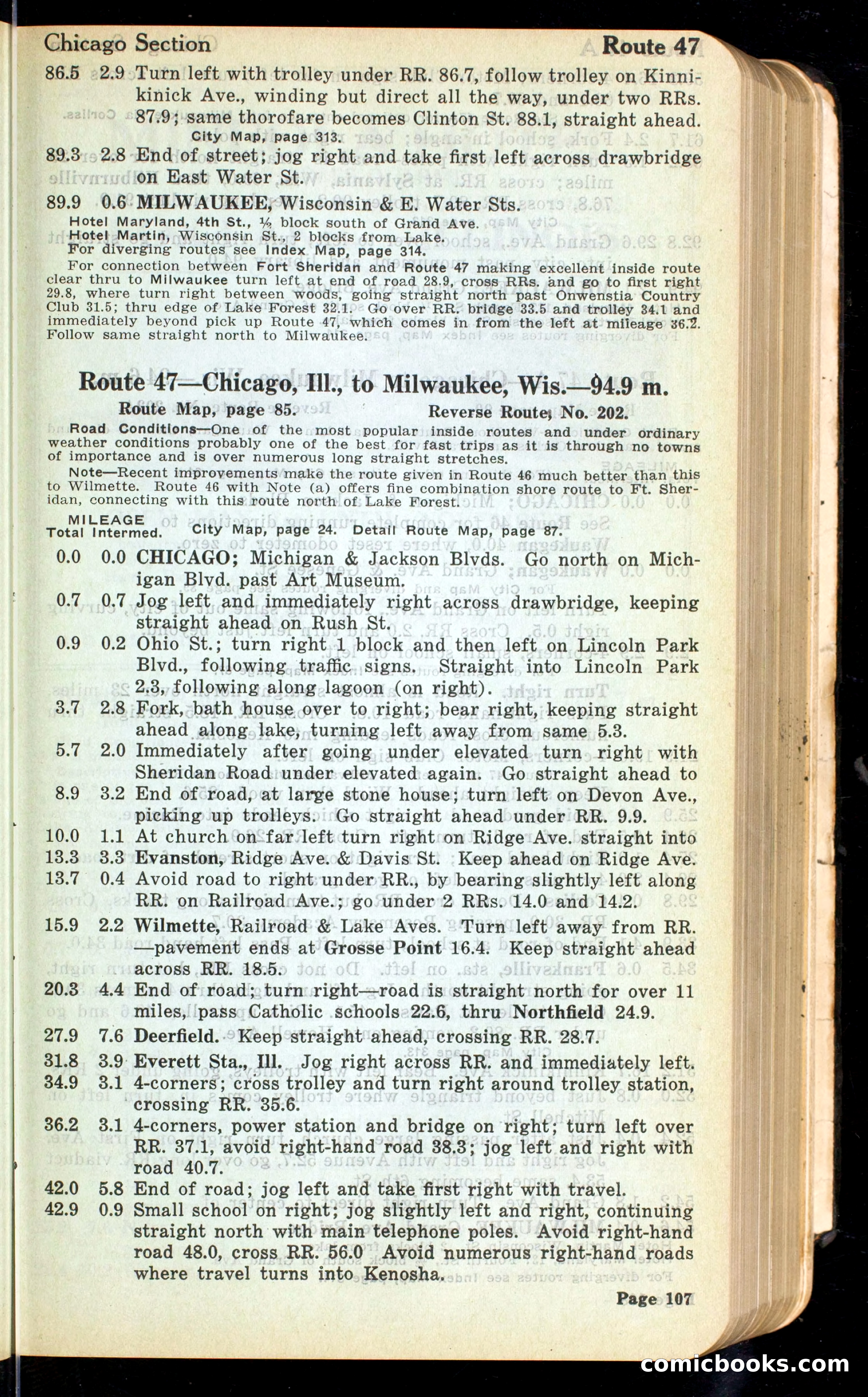 Cleveland Automobile Blue Book, Volume 4: The Middle West — page 195 of 400