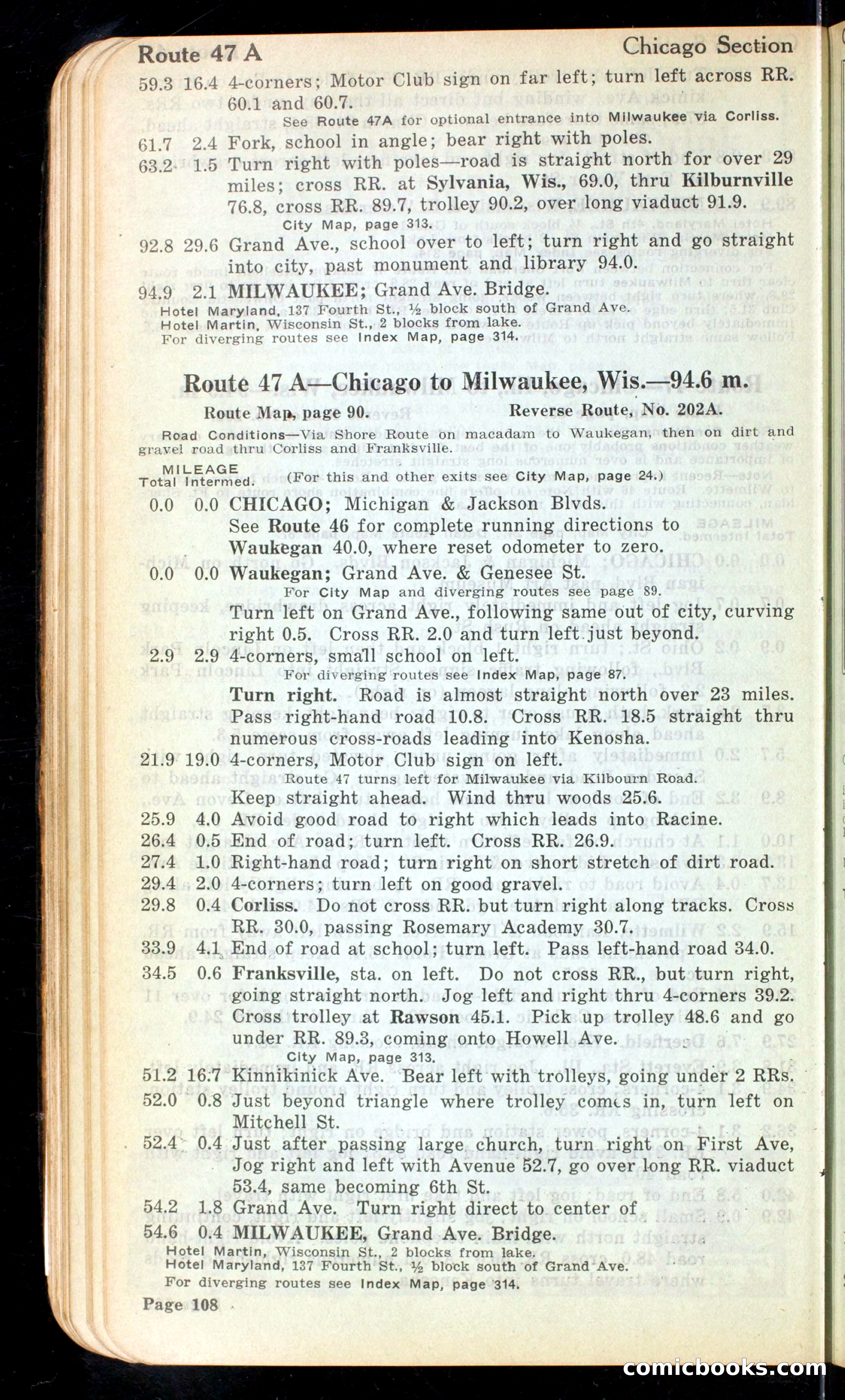 Cleveland Automobile Blue Book, Volume 4: The Middle West — page 196 of 400