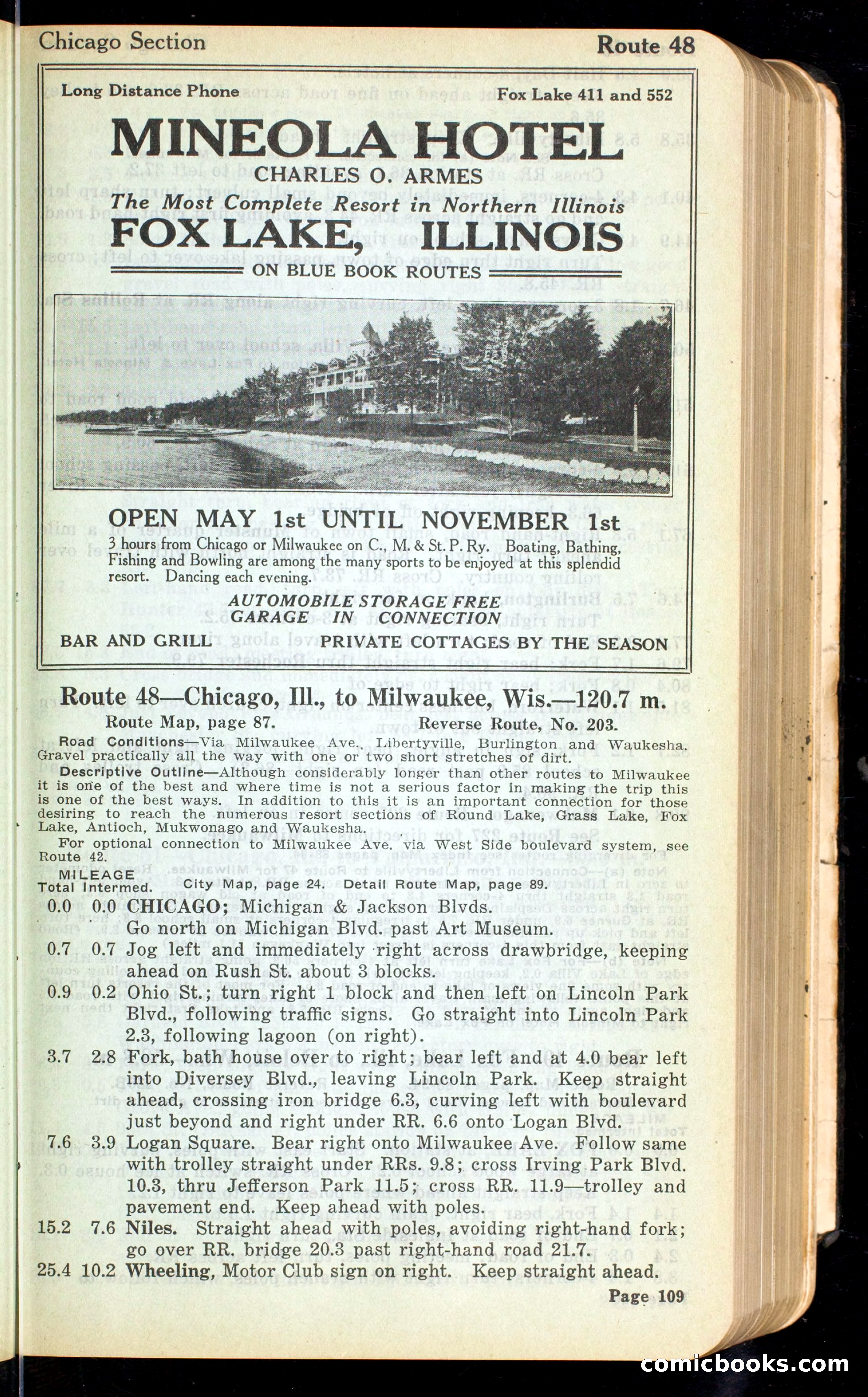 Cleveland Automobile Blue Book, Volume 4: The Middle West — page 197 of 400