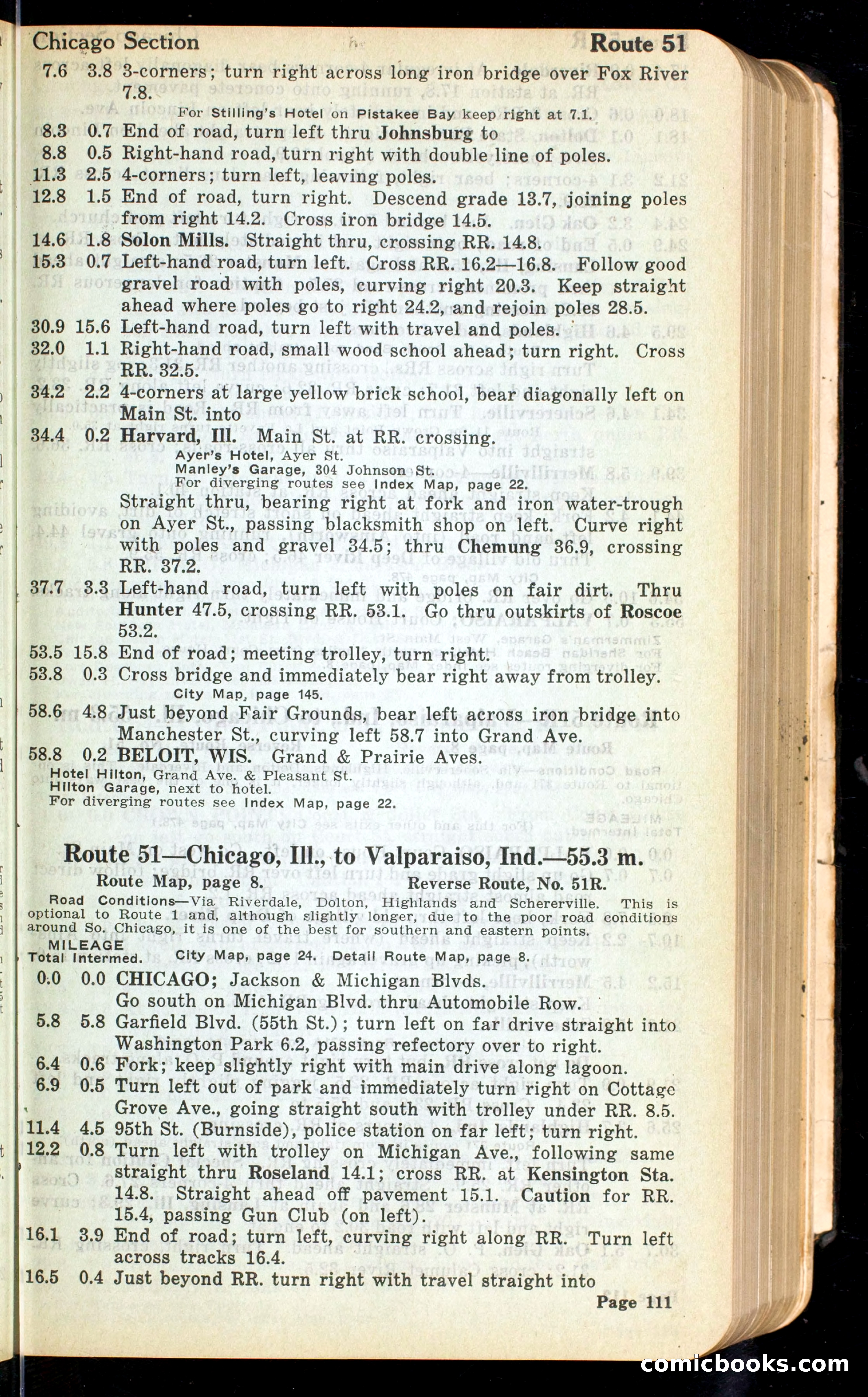 Cleveland Automobile Blue Book, Volume 4: The Middle West — page 199 of 400