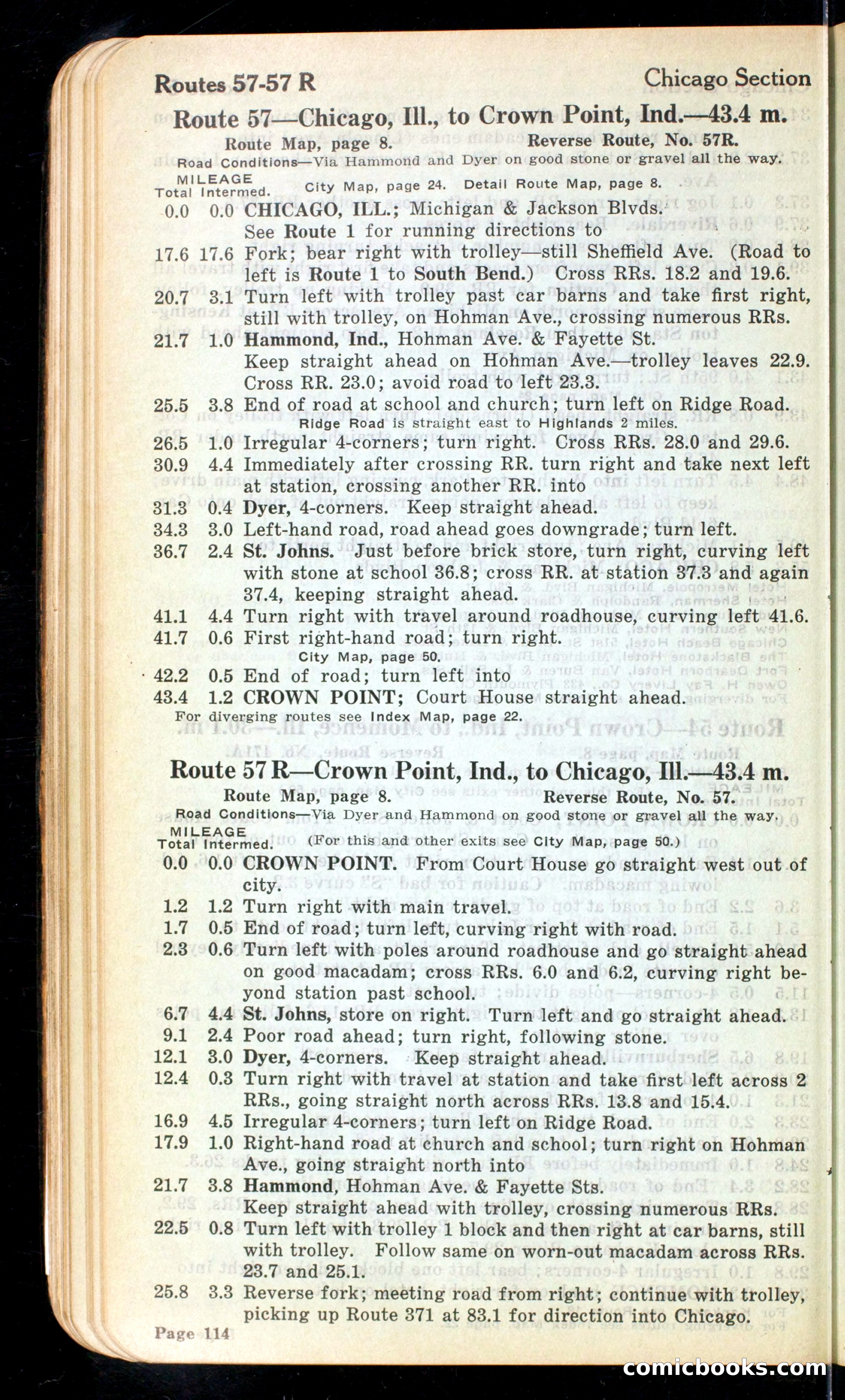 Cleveland Automobile Blue Book, Volume 4: The Middle West — page 202 of 400