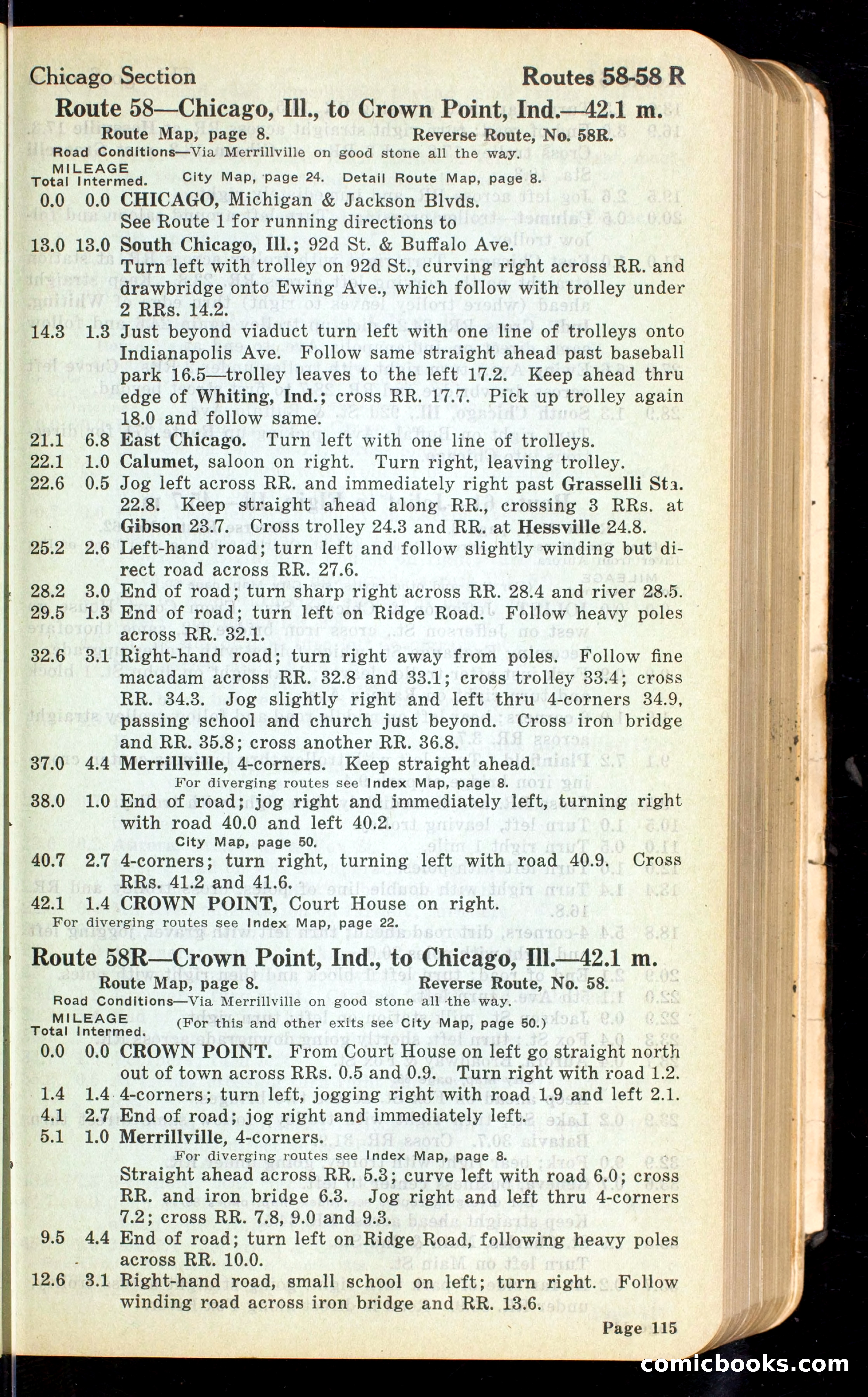 Cleveland Automobile Blue Book, Volume 4: The Middle West — page 203 of 400