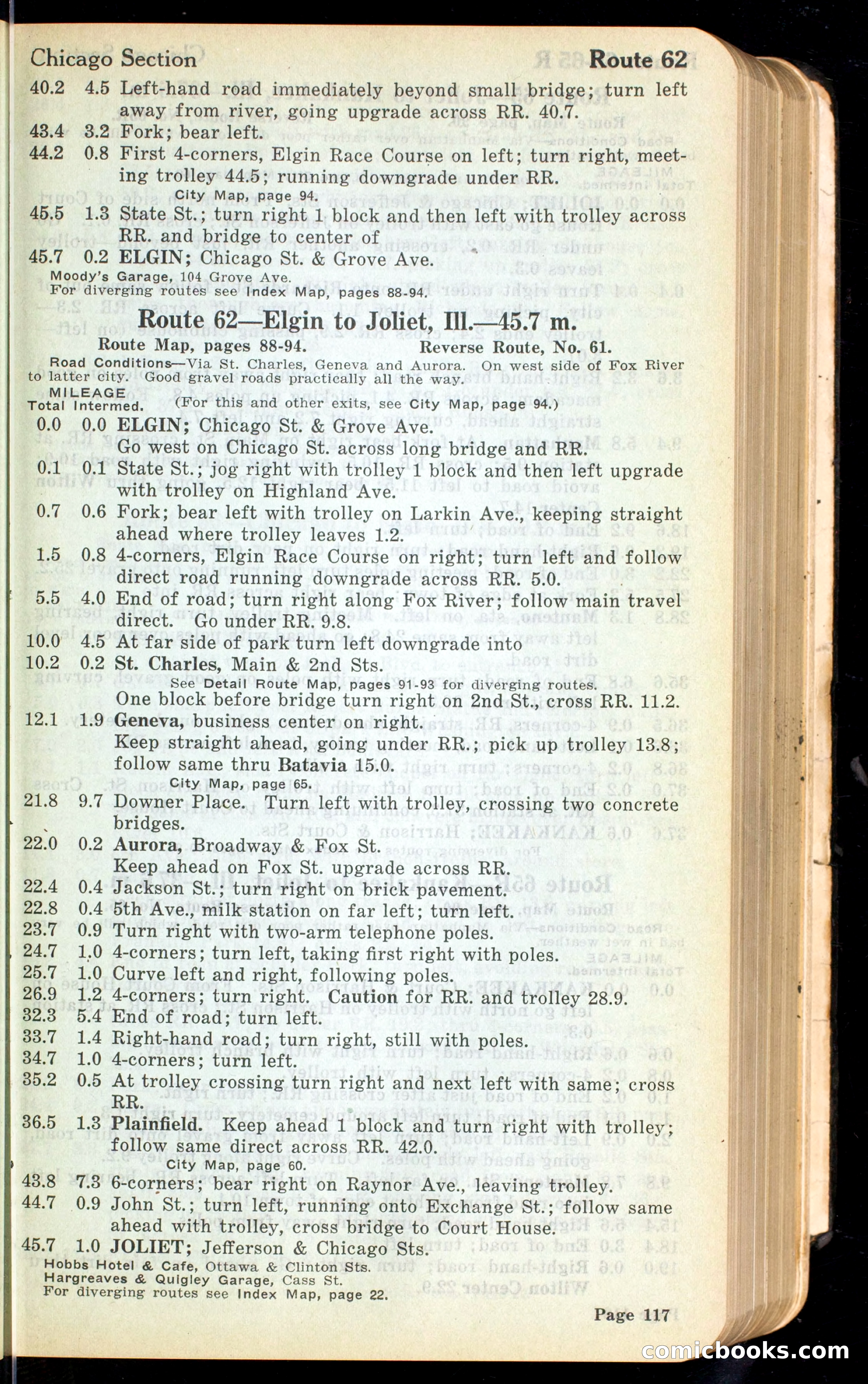 Cleveland Automobile Blue Book, Volume 4: The Middle West — page 205 of 400