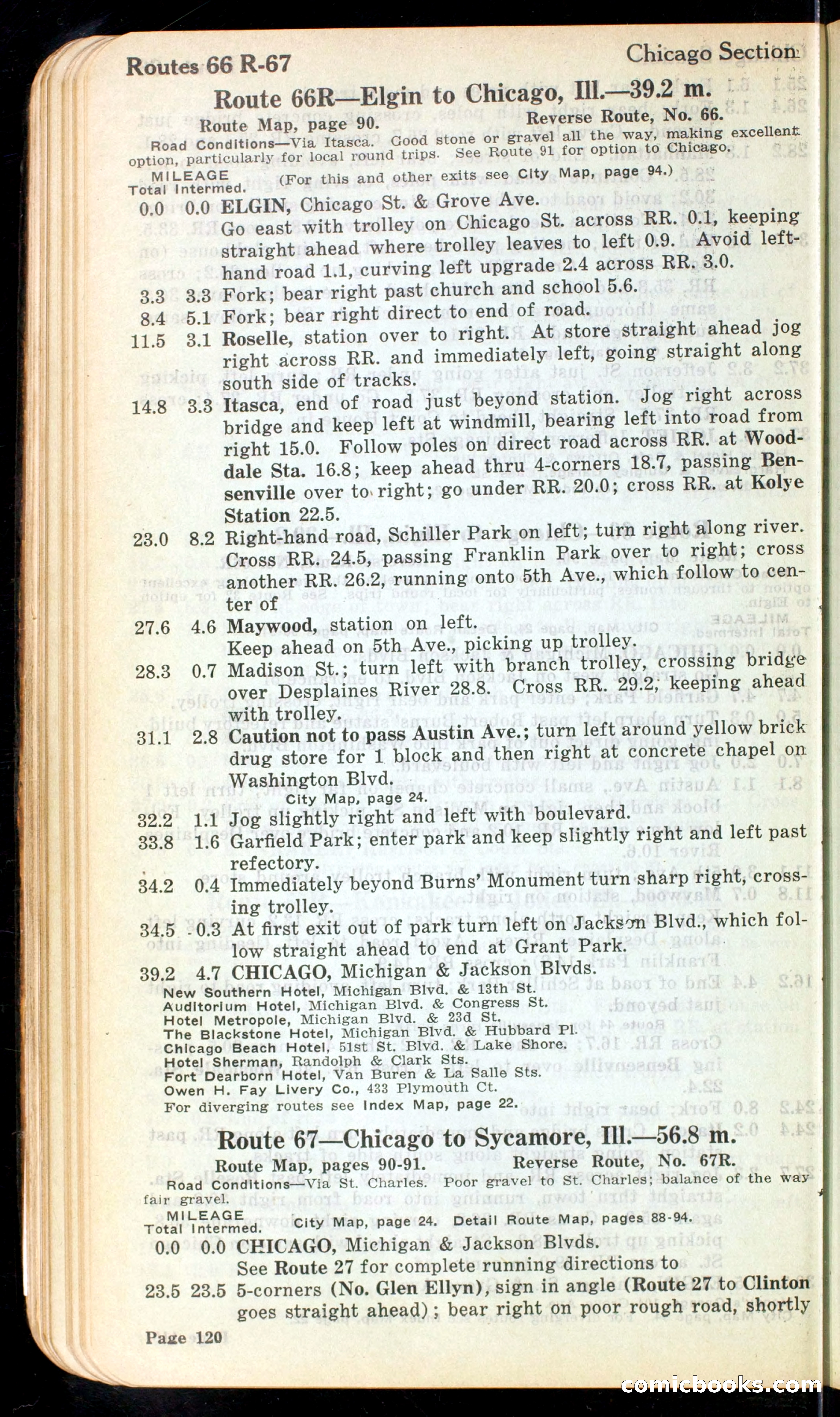 Cleveland Automobile Blue Book, Volume 4: The Middle West — page 208 of 400