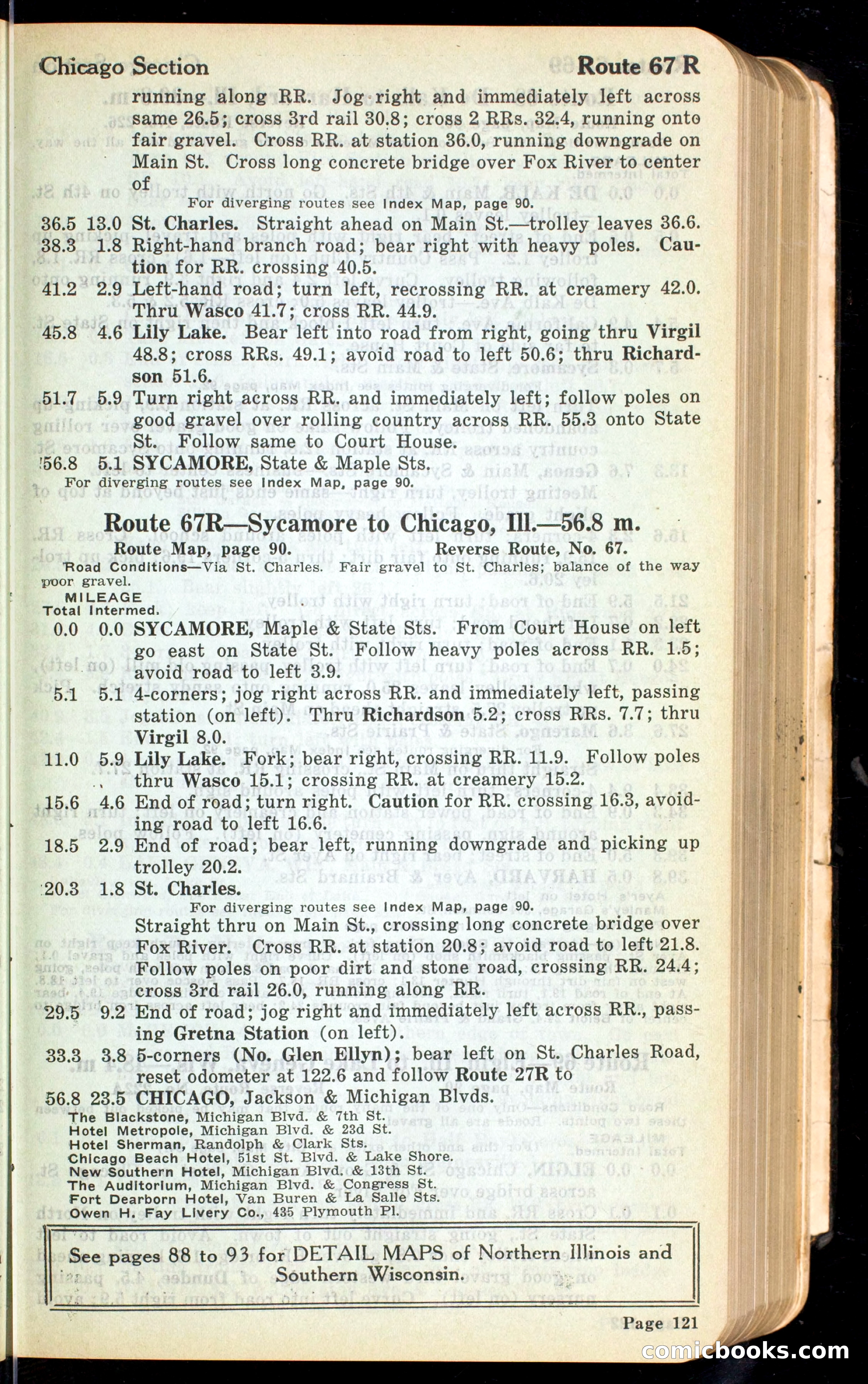 Cleveland Automobile Blue Book, Volume 4: The Middle West — page 209 of 400