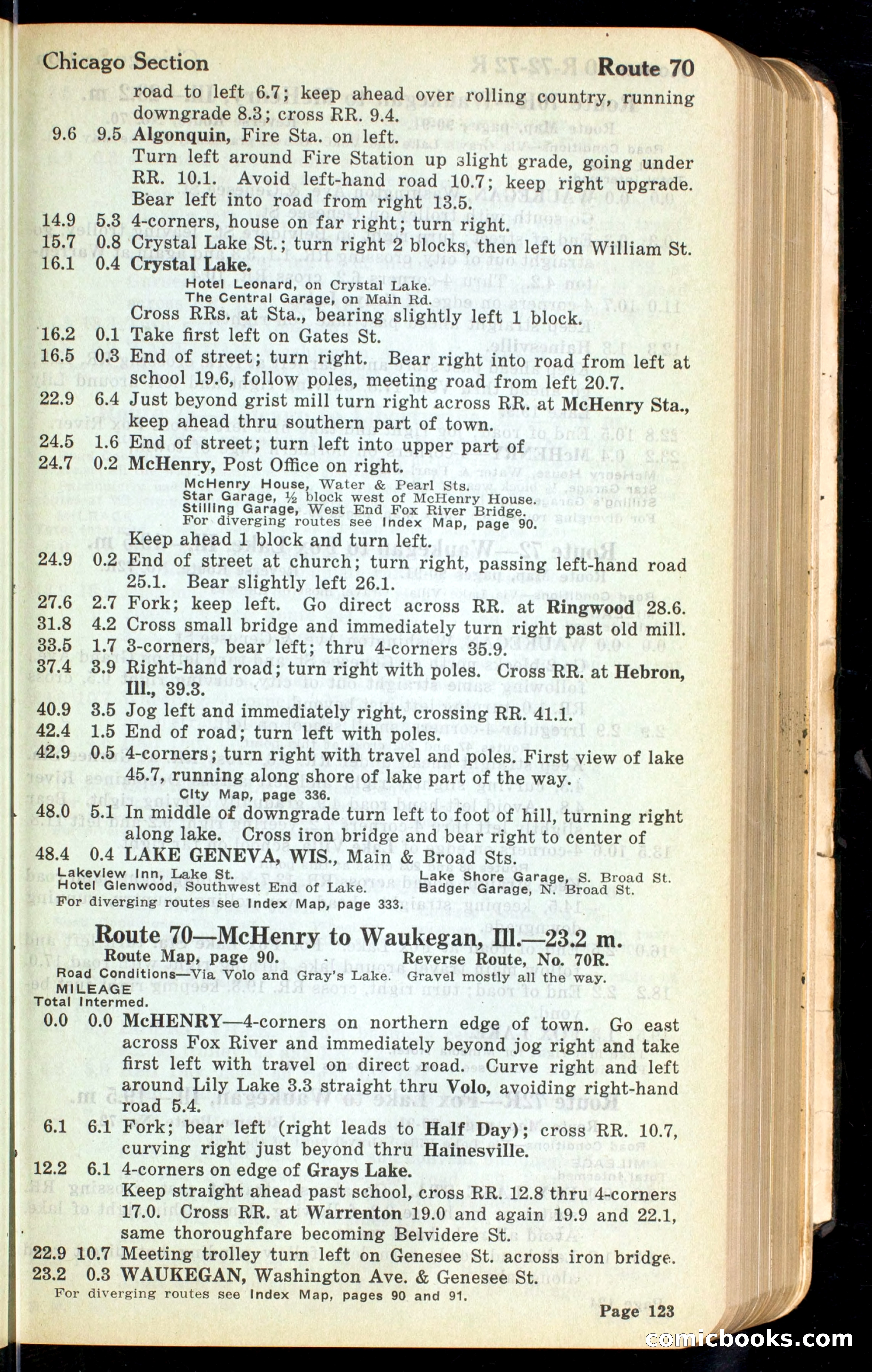 Cleveland Automobile Blue Book, Volume 4: The Middle West — page 211 of 400