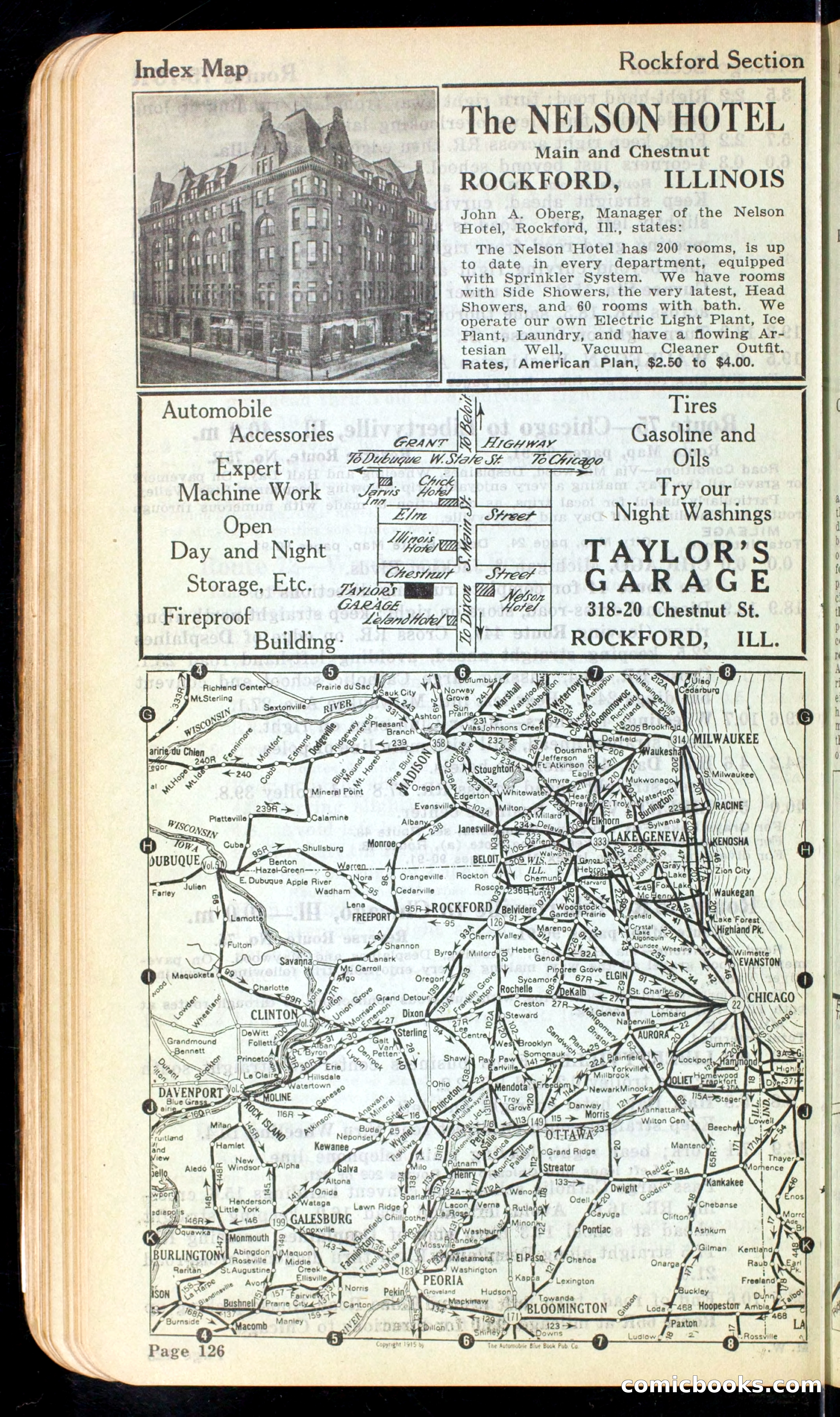Cleveland Automobile Blue Book, Volume 4: The Middle West — page 214 of 400