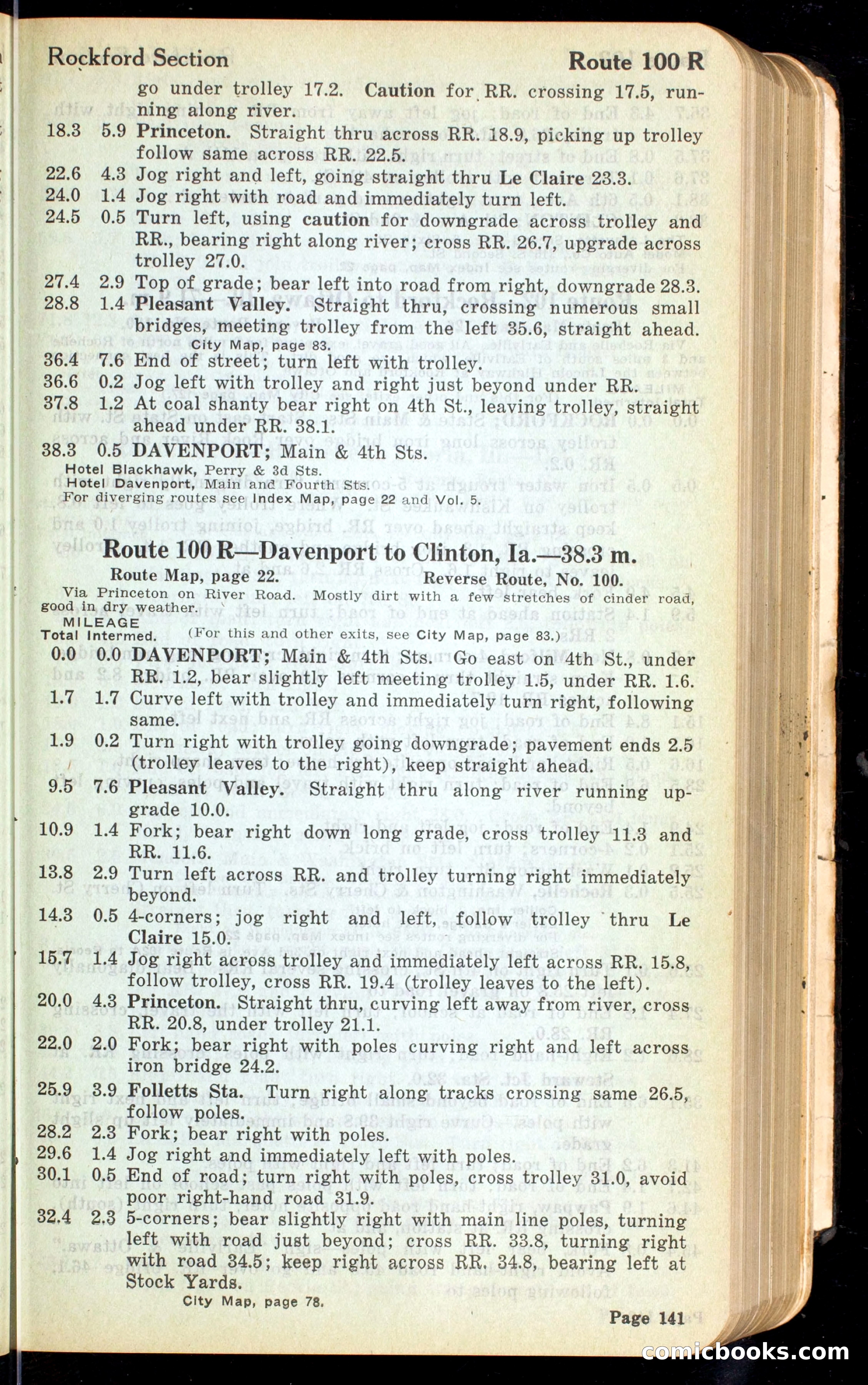 Cleveland Automobile Blue Book, Volume 4: The Middle West — page 229 of 400