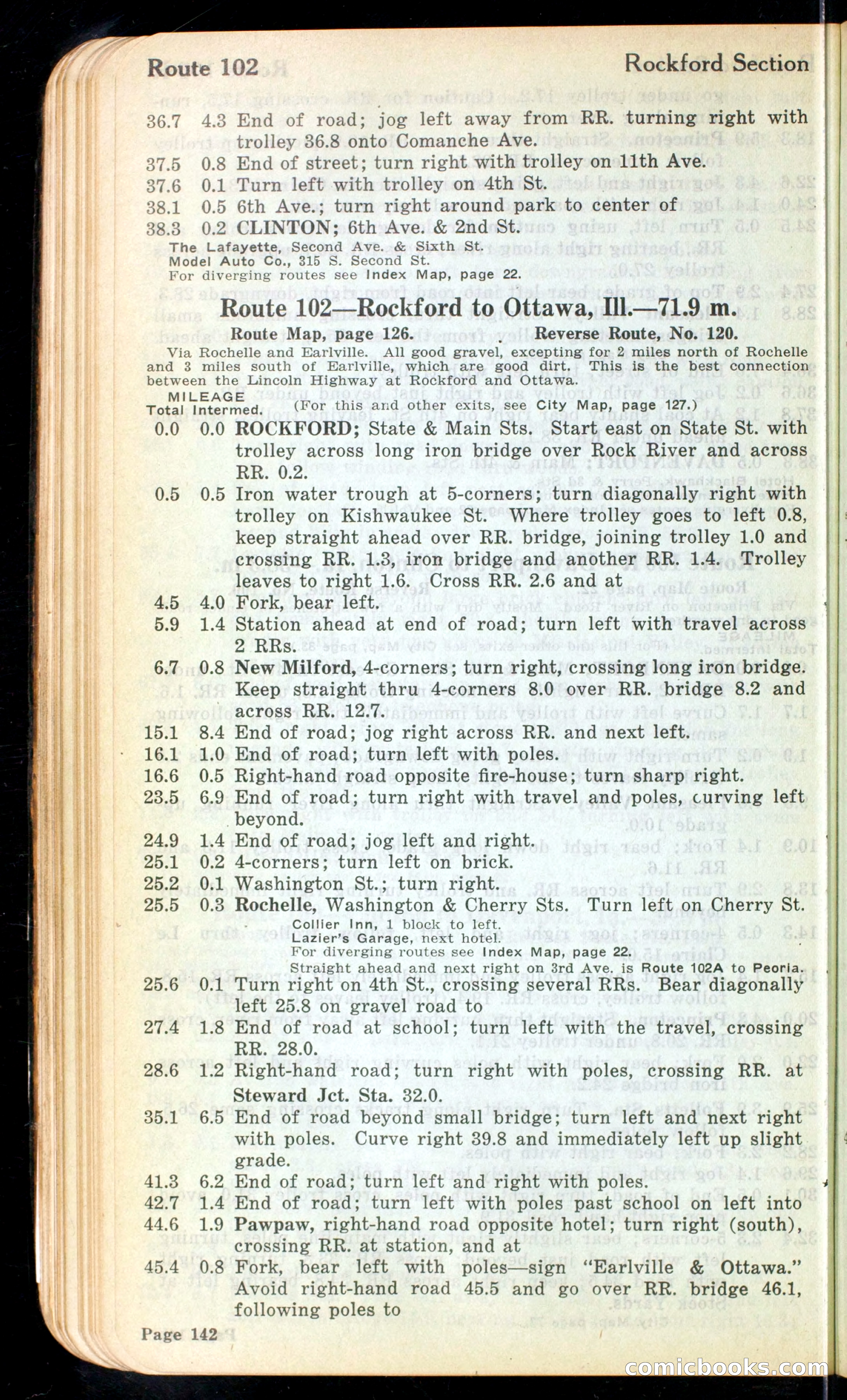 Cleveland Automobile Blue Book, Volume 4: The Middle West — page 230 of 400