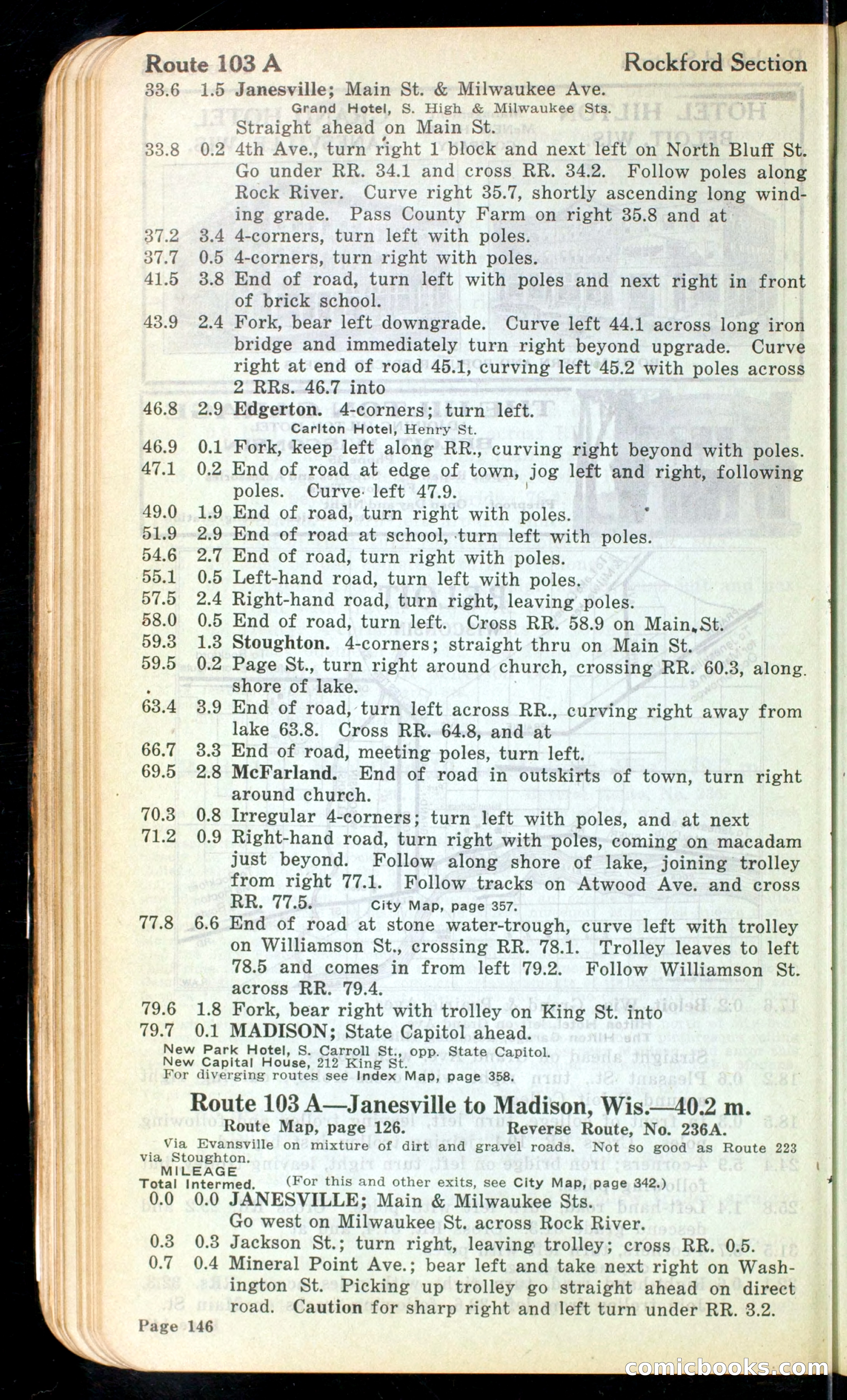 Cleveland Automobile Blue Book, Volume 4: The Middle West — page 234 of 400