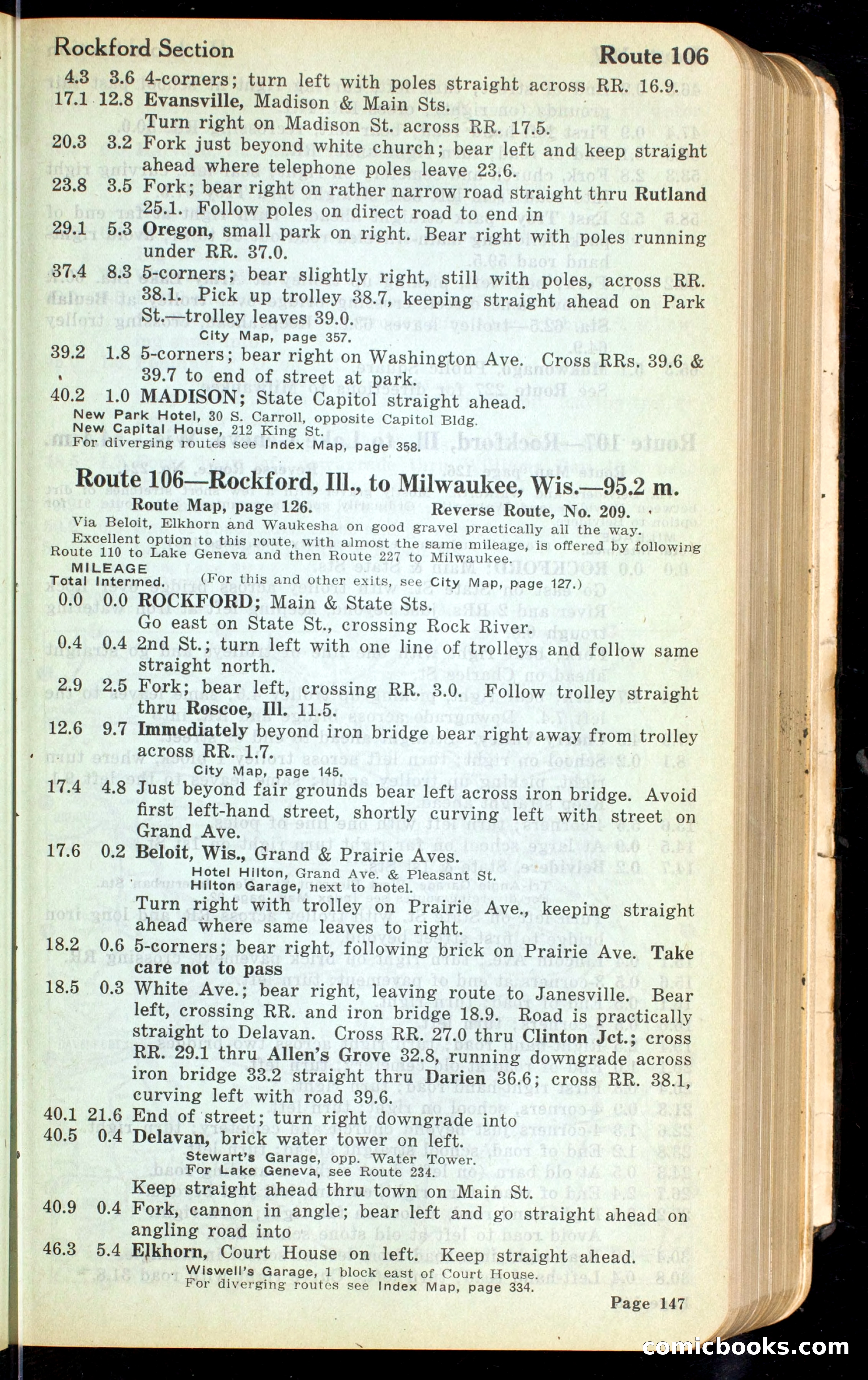 Cleveland Automobile Blue Book, Volume 4: The Middle West — page 235 of 400