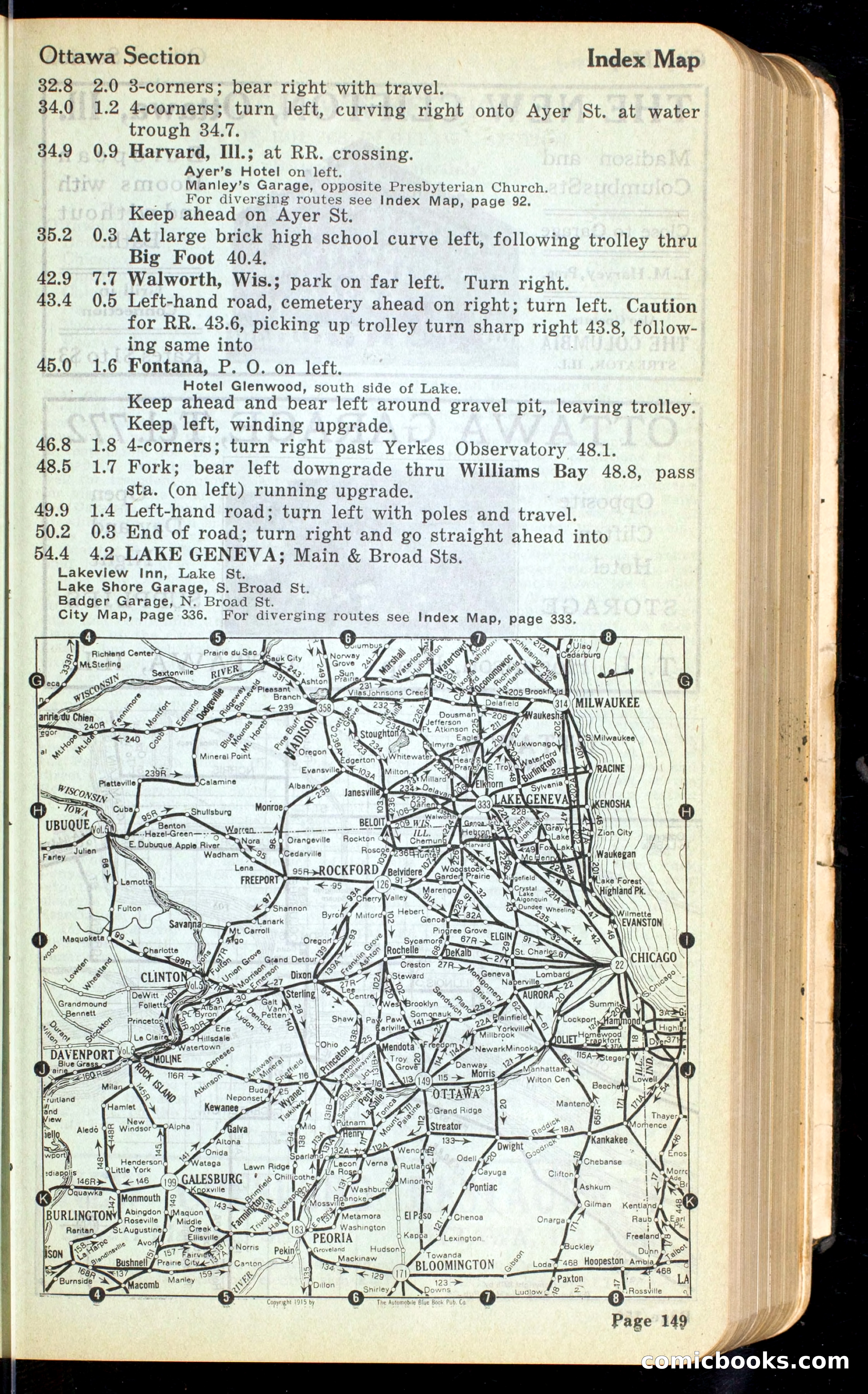 Cleveland Automobile Blue Book, Volume 4: The Middle West — page 237 of 400