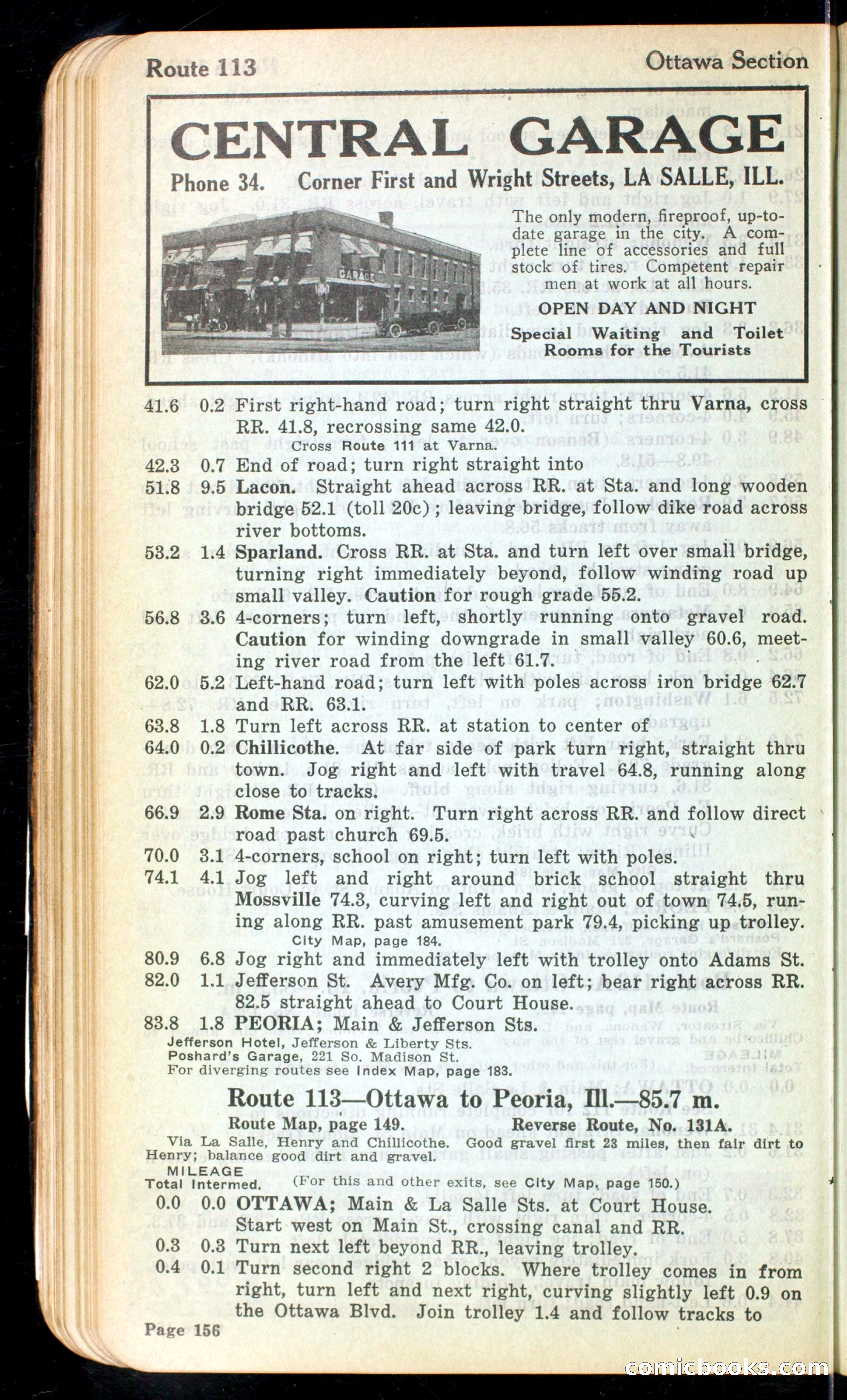 Cleveland Automobile Blue Book, Volume 4: The Middle West — page 244 of 400