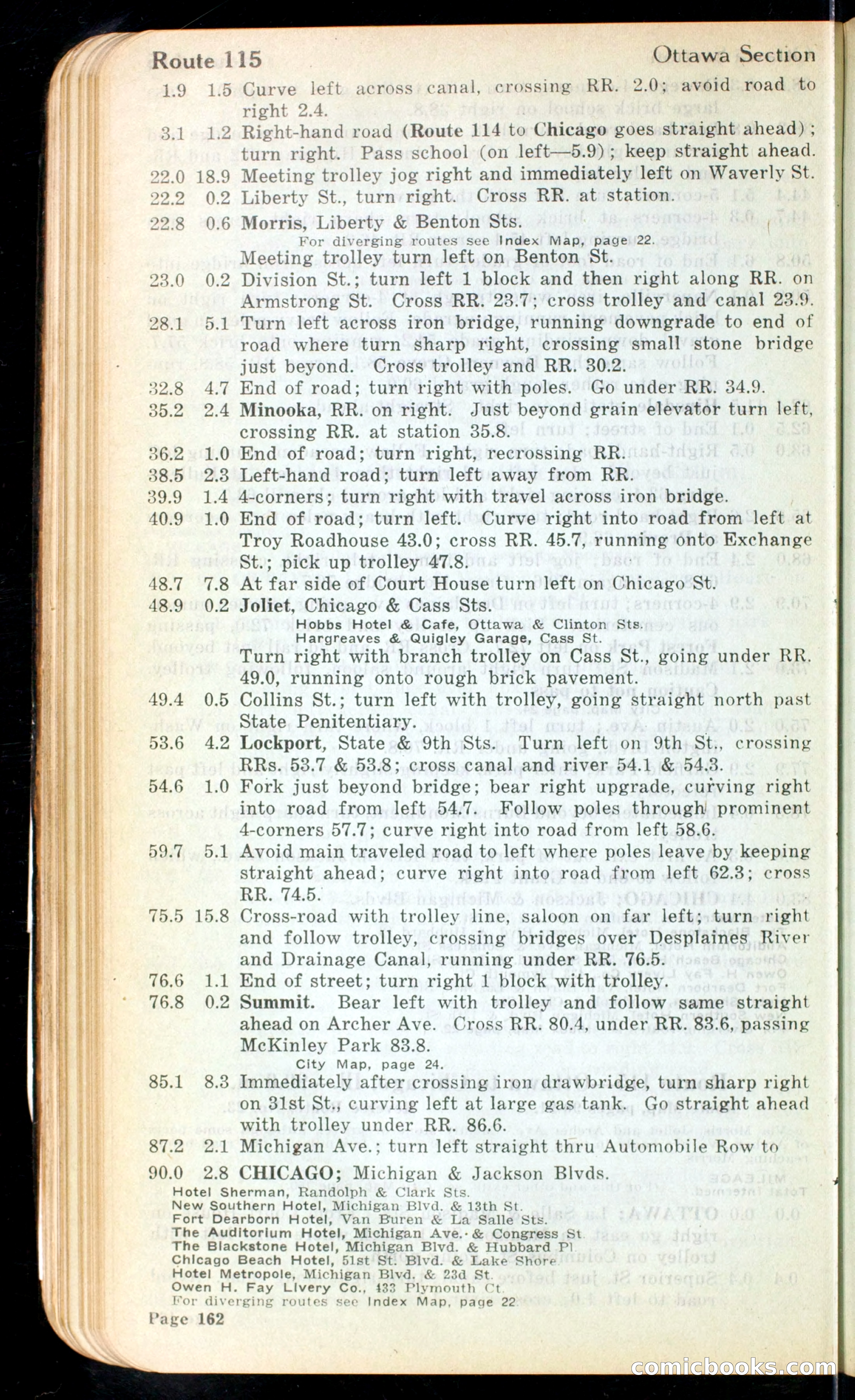 Cleveland Automobile Blue Book, Volume 4: The Middle West — page 250 of 400