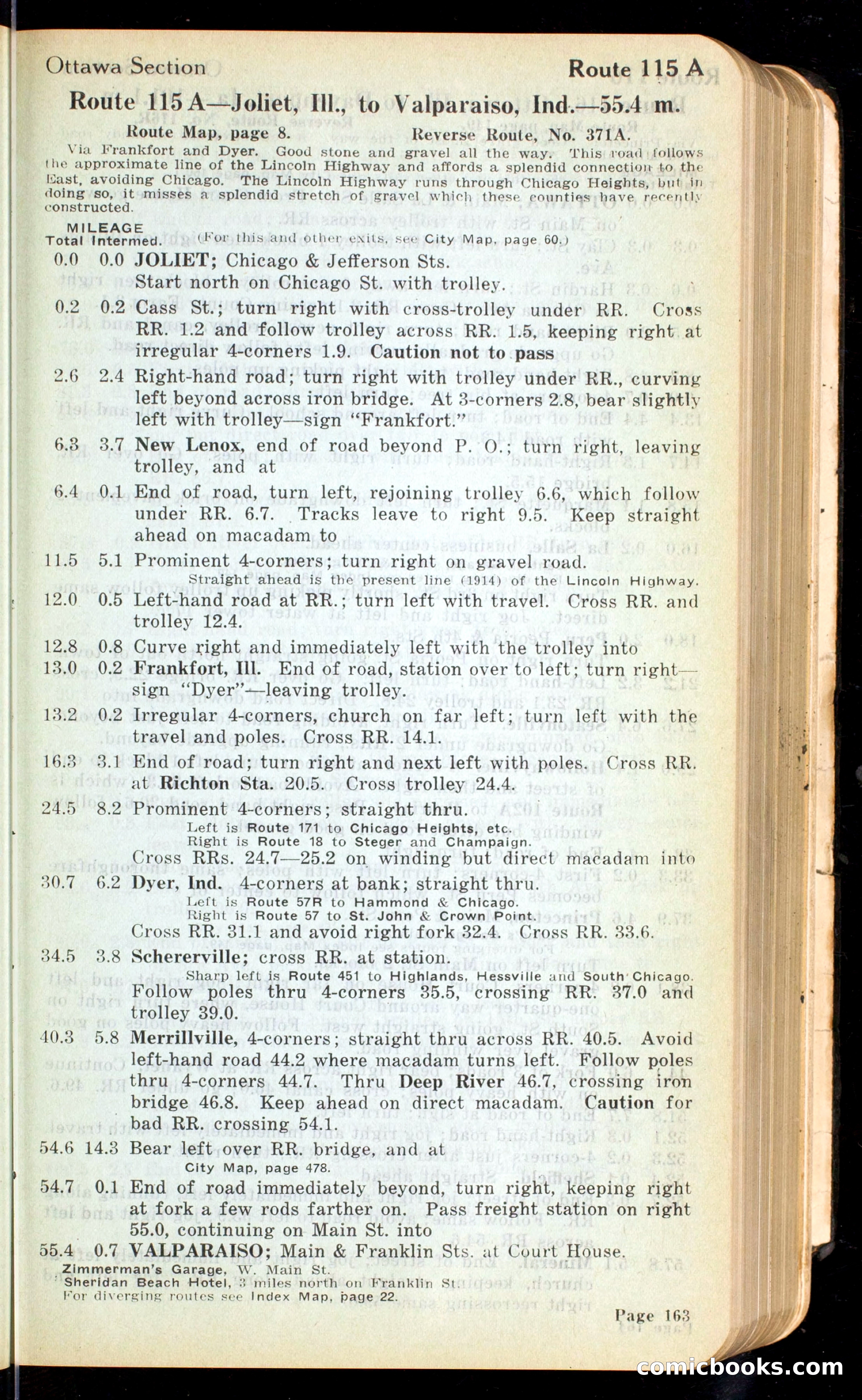 Cleveland Automobile Blue Book, Volume 4: The Middle West — page 251 of 400